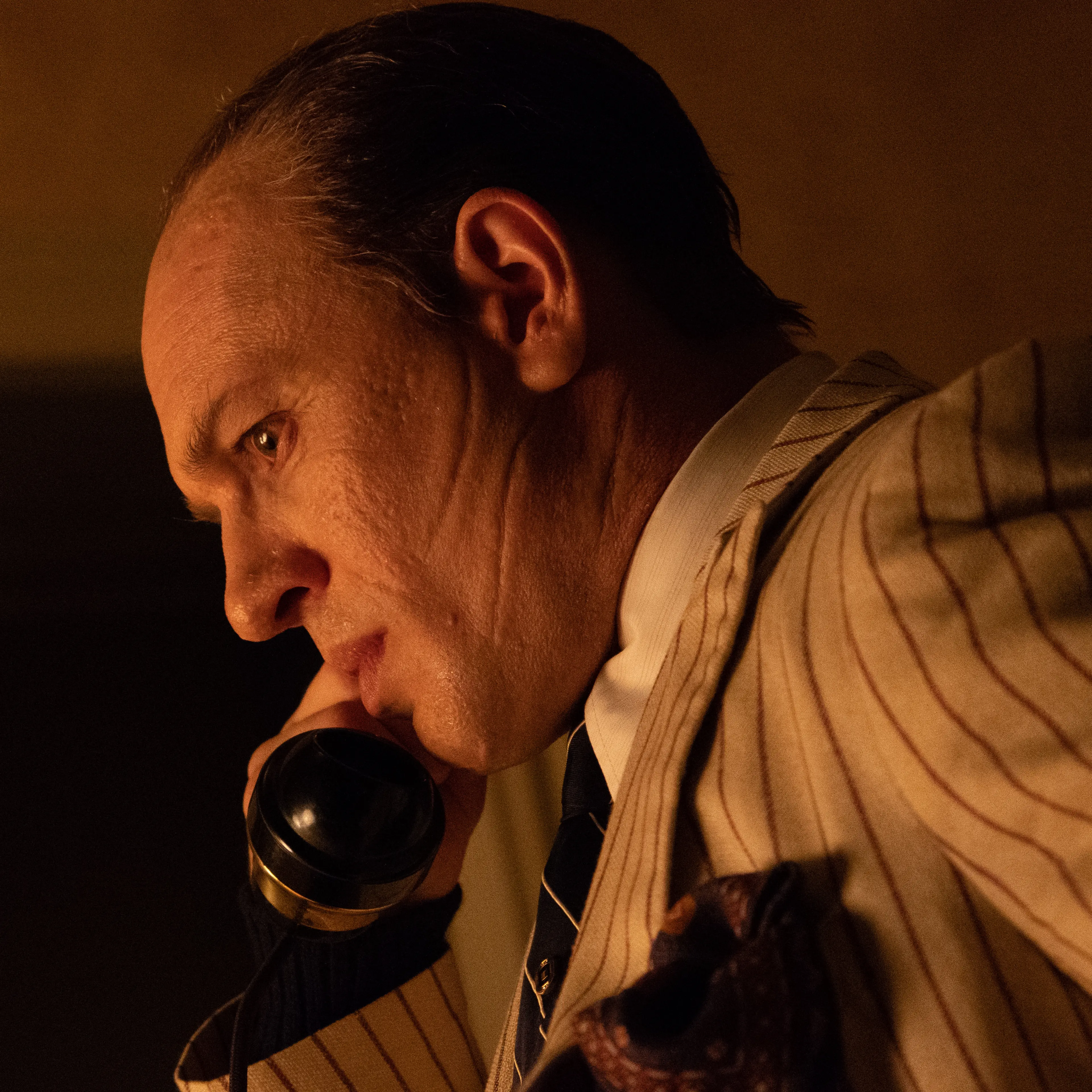 Tom Hardy as the infamous gangster Alfonse Capone