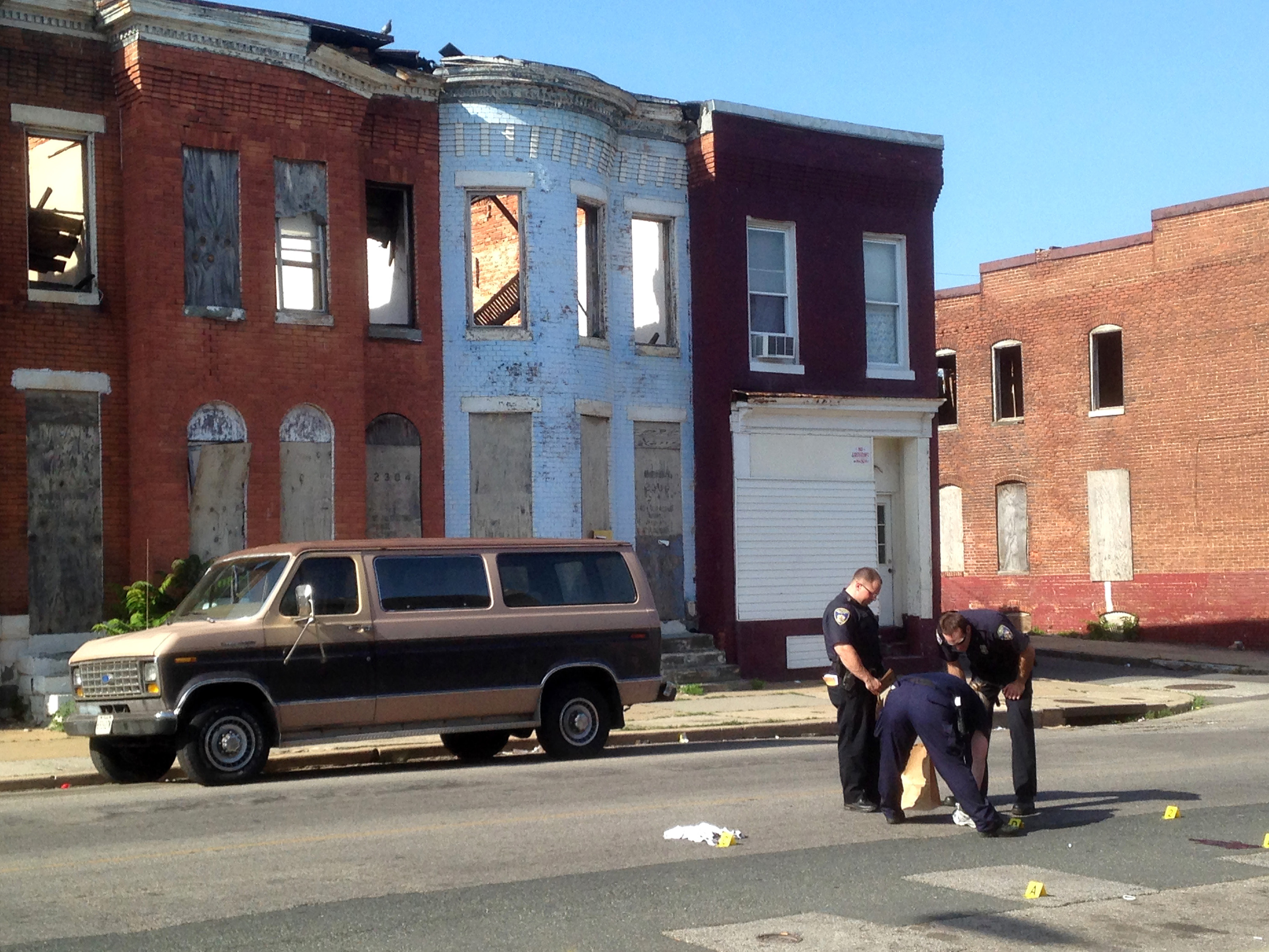 baltimore police shooting maryland