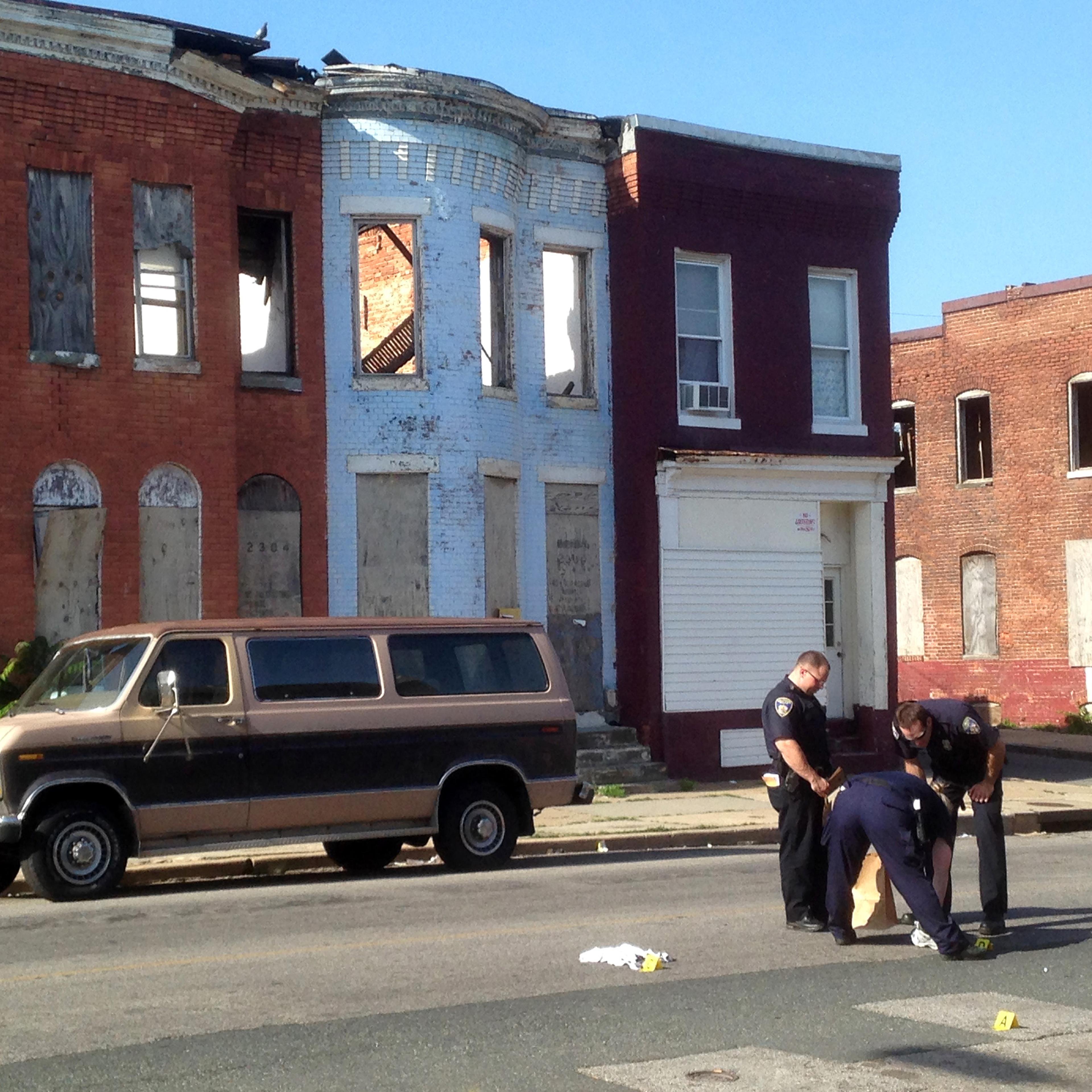 baltimore police shooting maryland