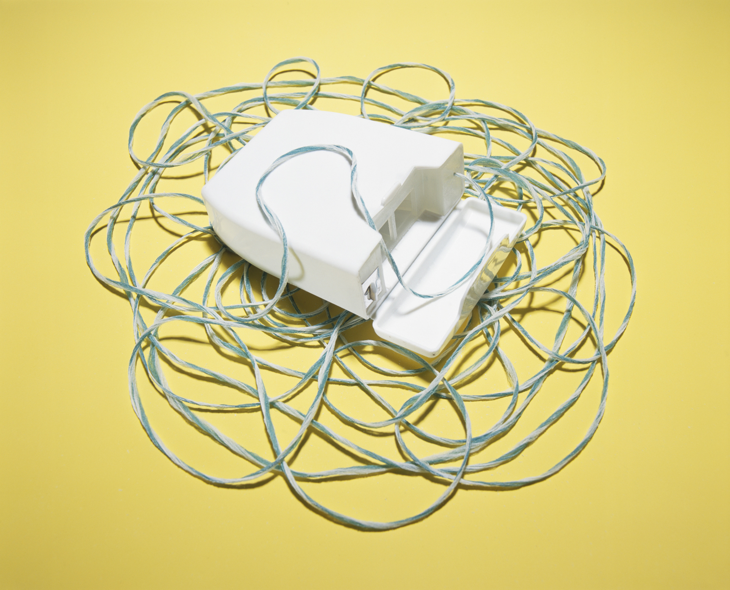 Tangled Dental Floss