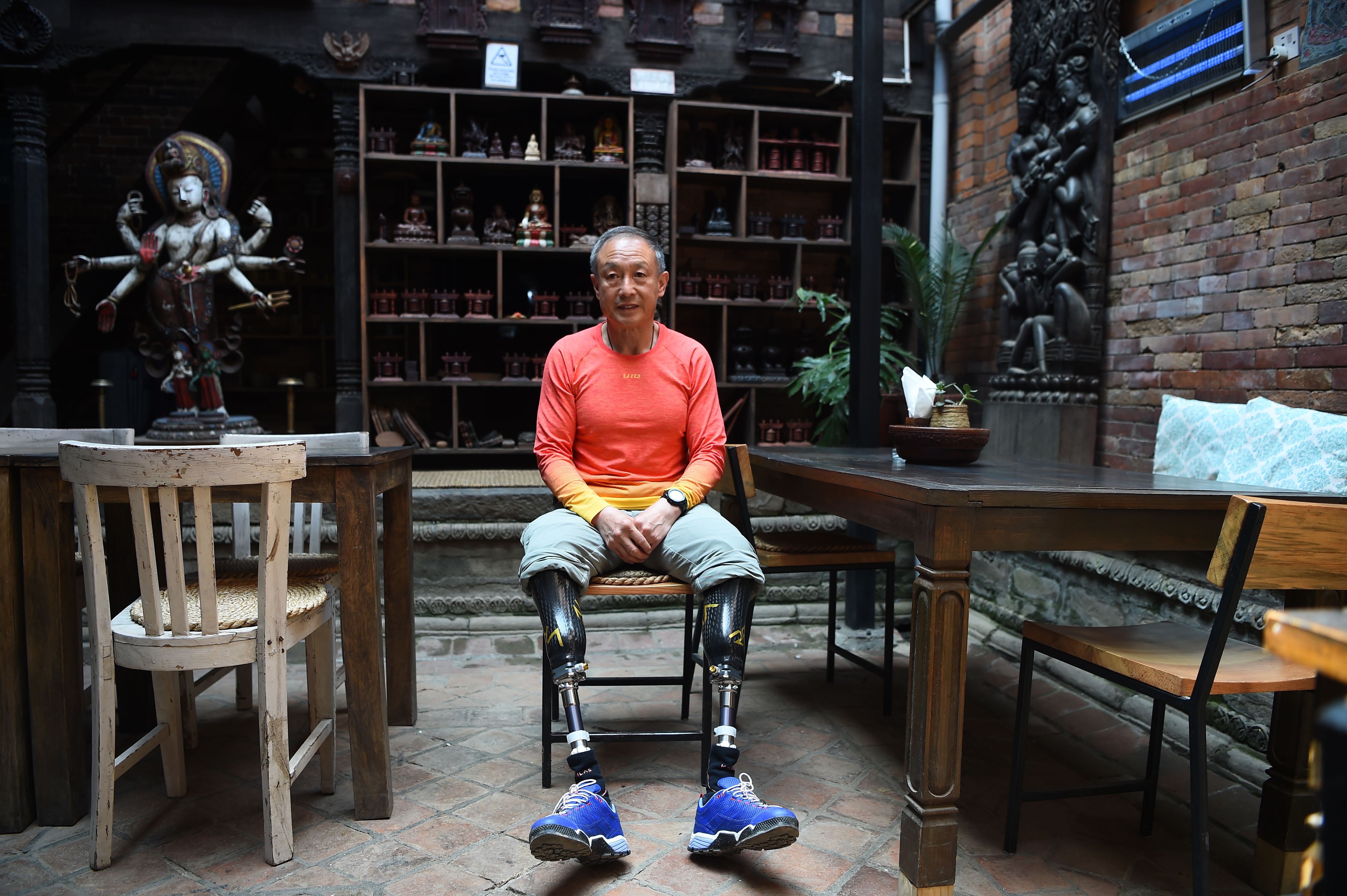 DOUNIAMAG-NEPAL-CHINA-MOUNTAINEERING-DISABLED