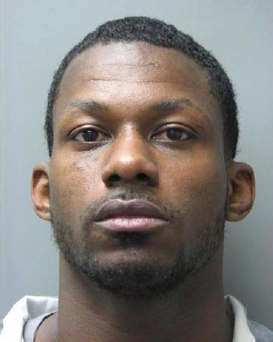 Joseph "Moe" Allen, 32, is shown in this undated booking photo provided by the New Orleans Police Department in New Orleans, Louisiana November 28, 2015. Allen, a suspect in a shooting in a New Orleans park last Sunday, that appeared to be gang-related w