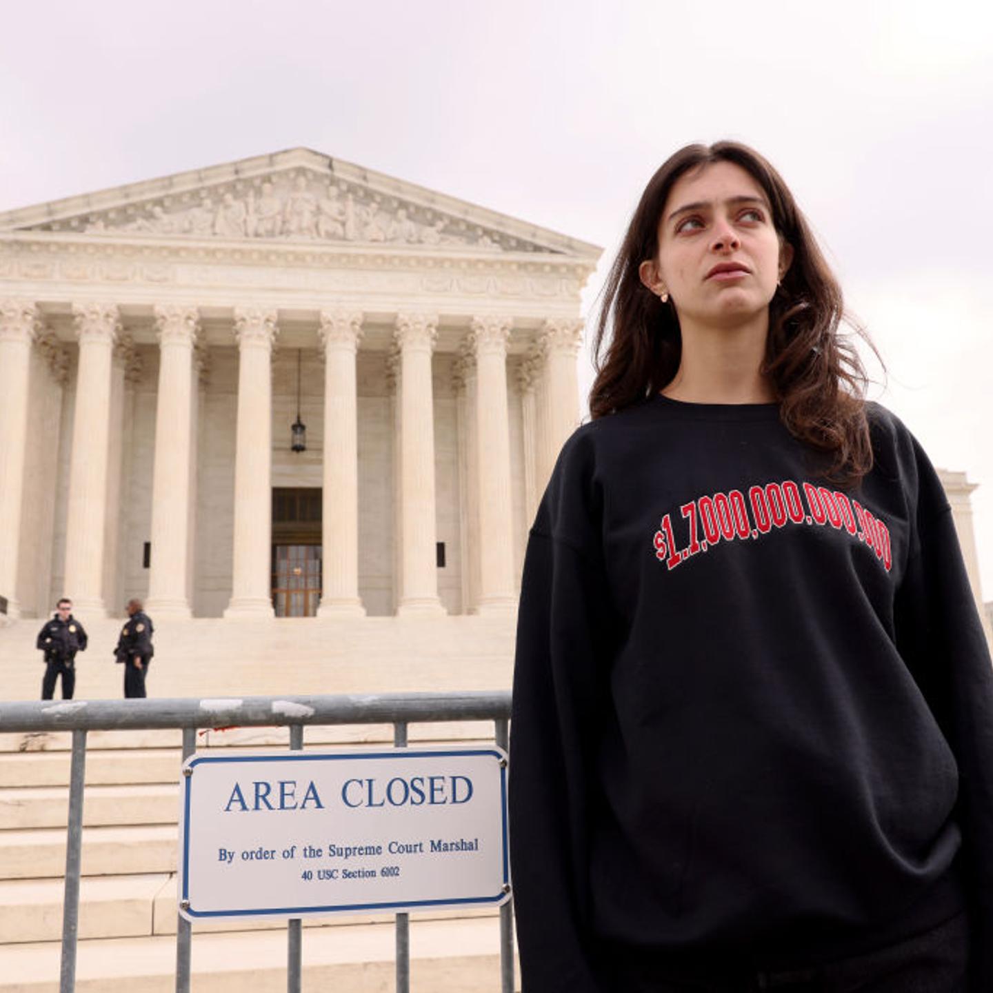 Student Loan Borrowers And Advocates Gather For The People's Rally To Cancel Student Debt During The Supreme Court Hearings On Student Debt Relief