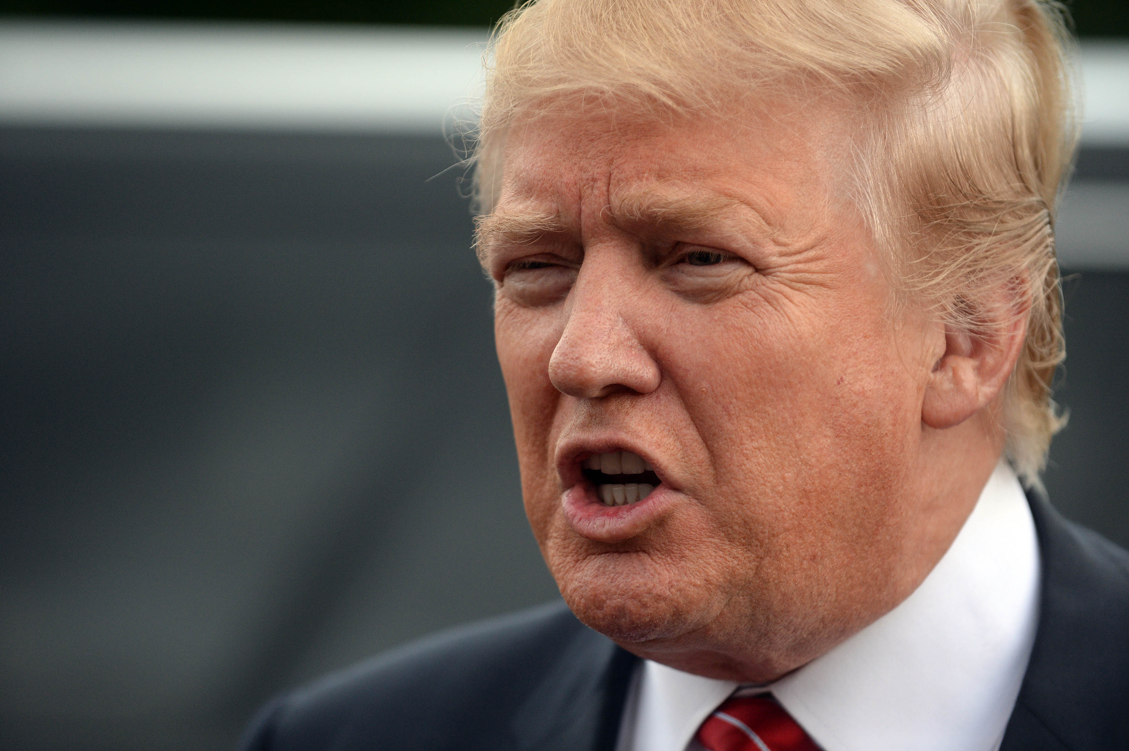 Donald Trump Holds Campaign Rally In Keene, New Hampshire