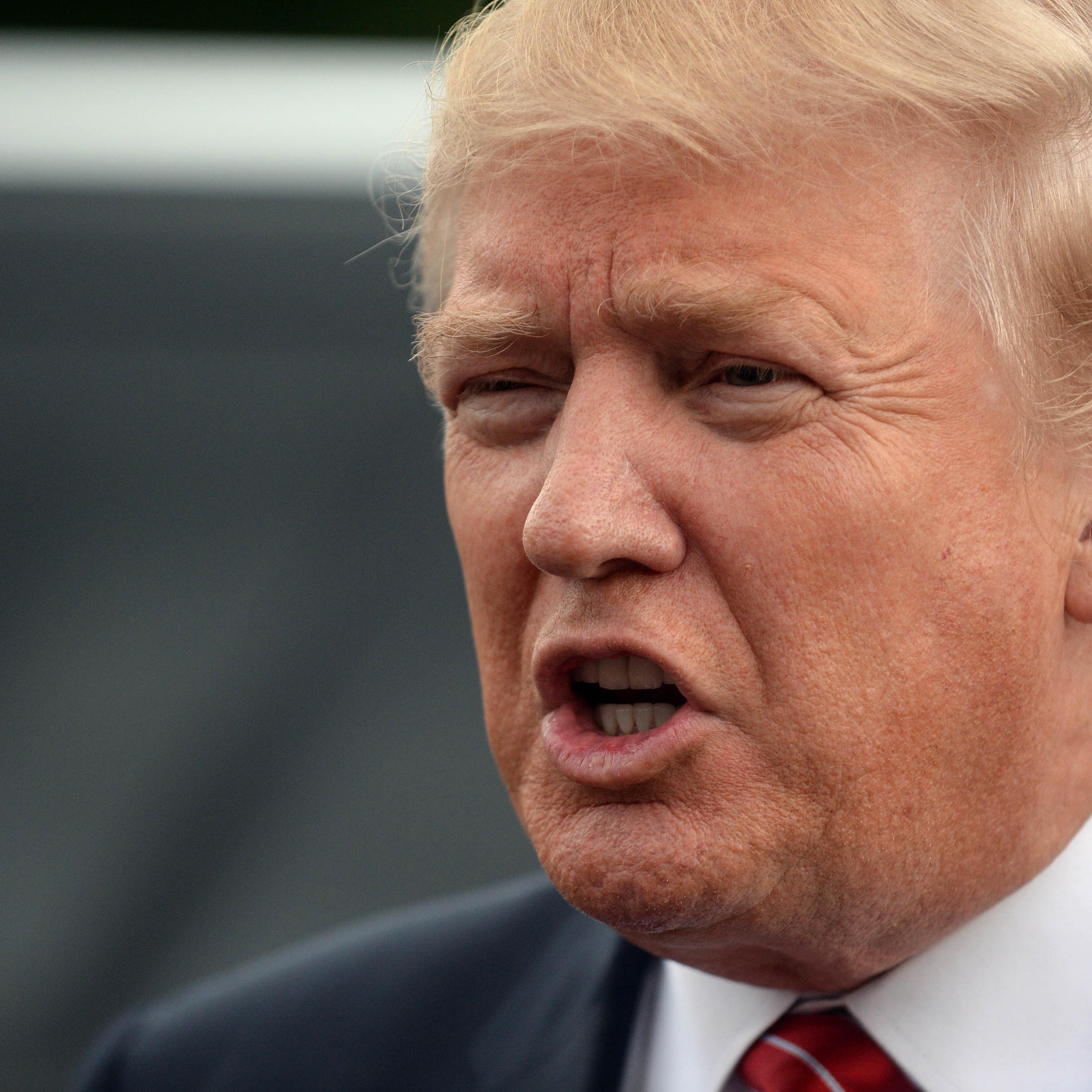 Donald Trump Holds Campaign Rally In Keene, New Hampshire