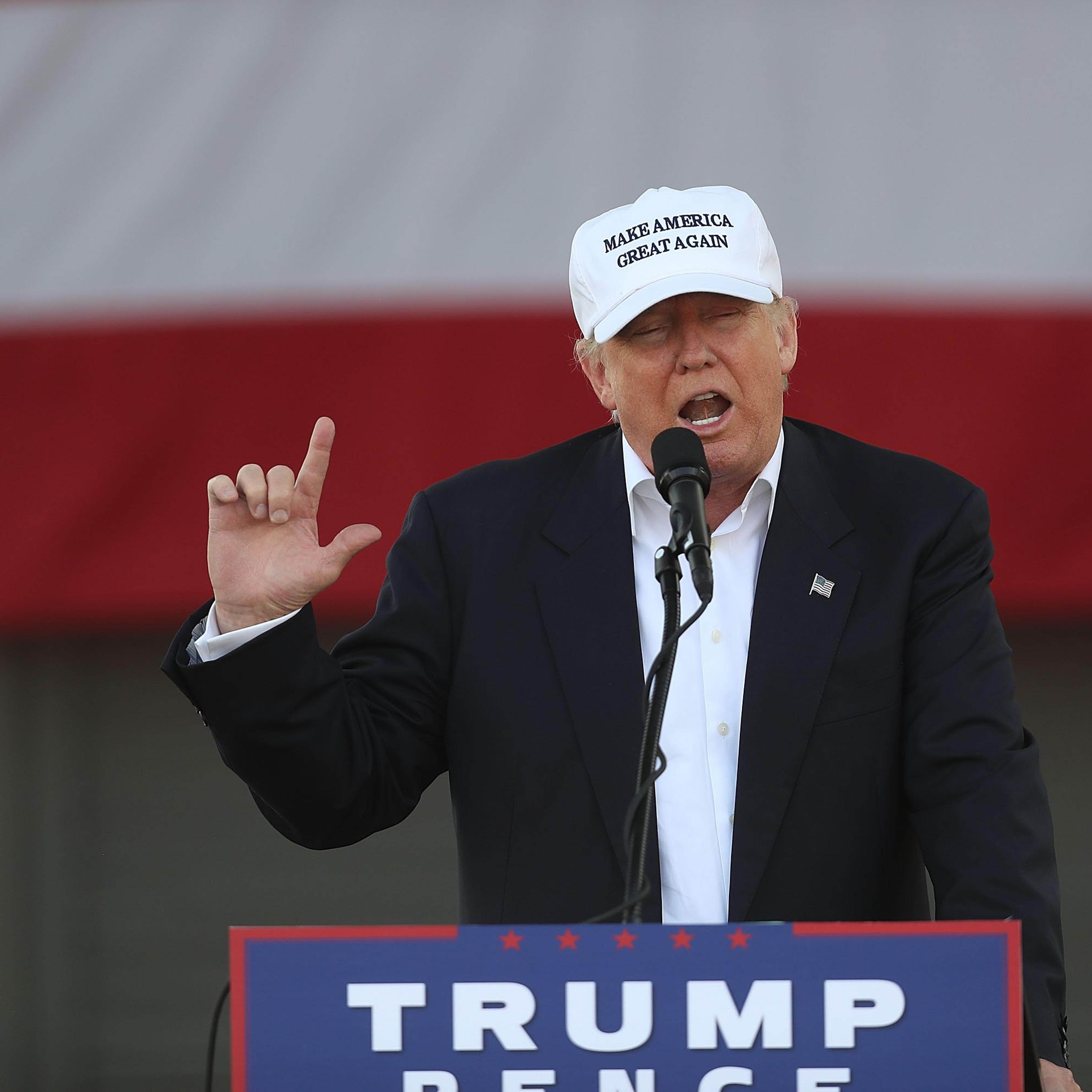 Donald Trump Campaigns Across Florida Ahead Of Election