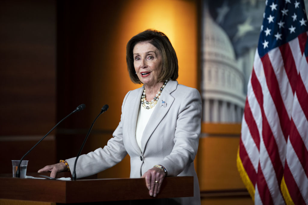 House Speaker Pelosi Holds Weekly News Conference