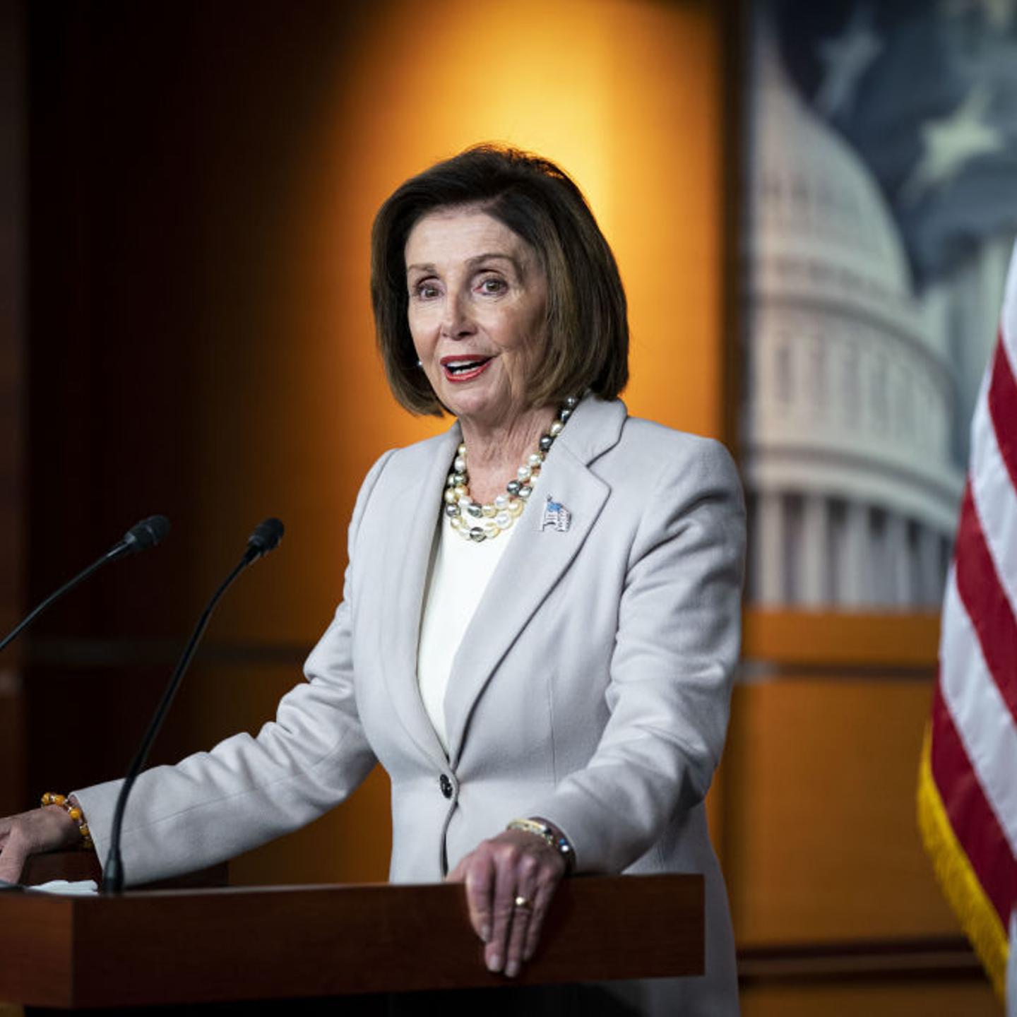 House Speaker Pelosi Holds Weekly News Conference