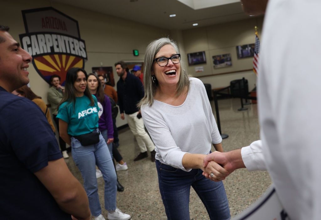 Katie Hobbs Holds A Get Out The Vote Rally In Phoenix