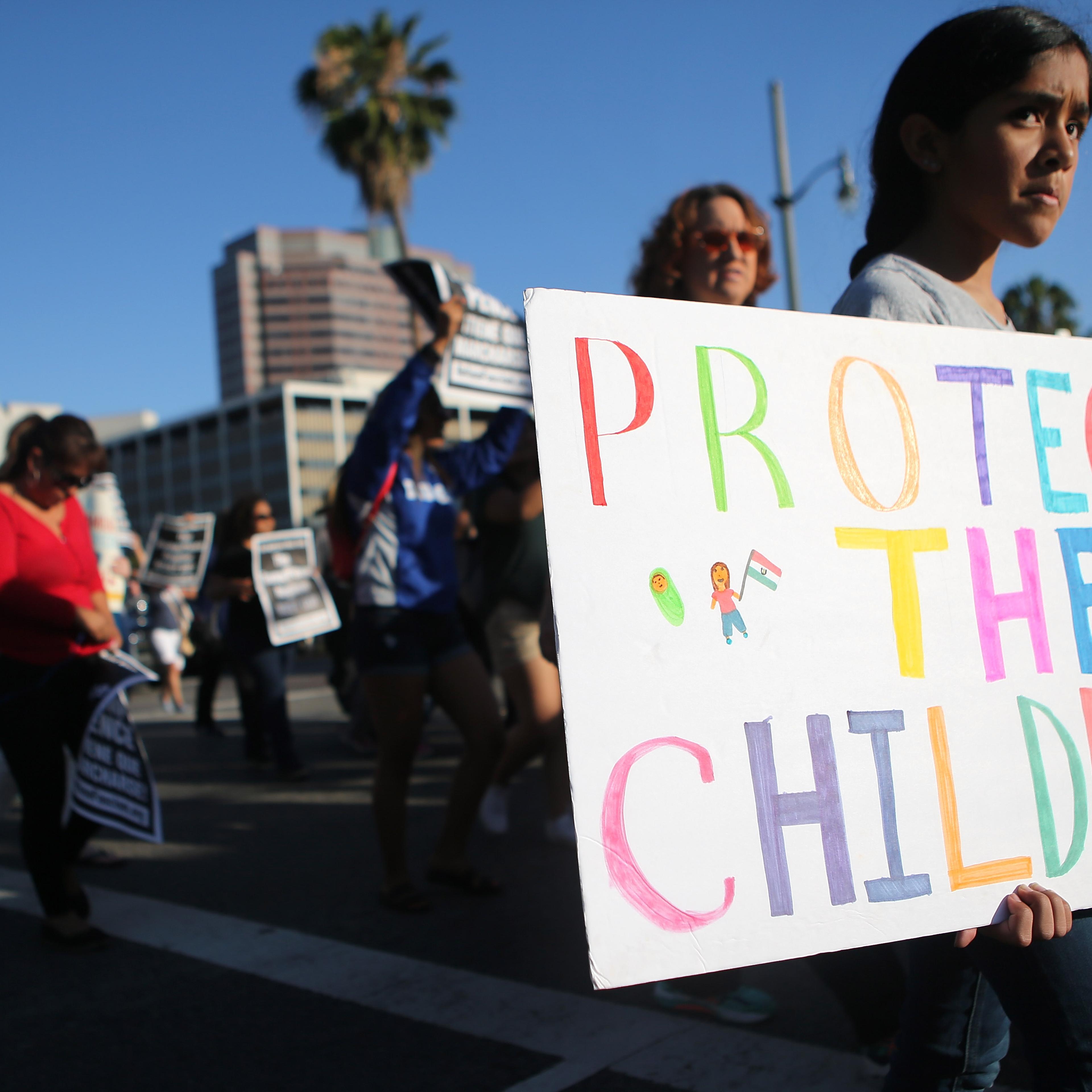 Activists In L.A. Protest Separation Of Migrant Children From Families