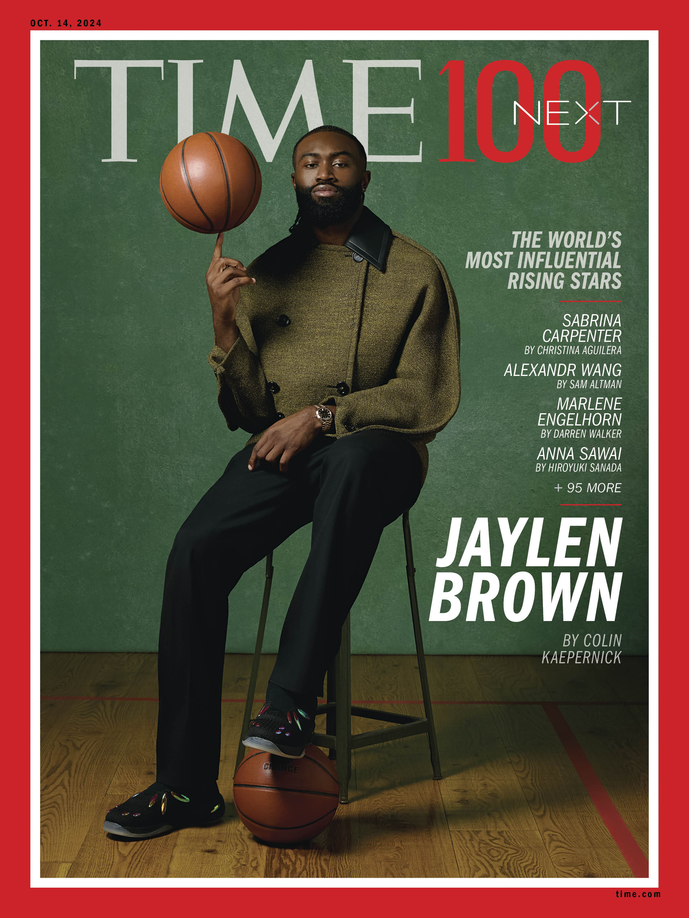 Jaylen Brown Time 100 Next cover