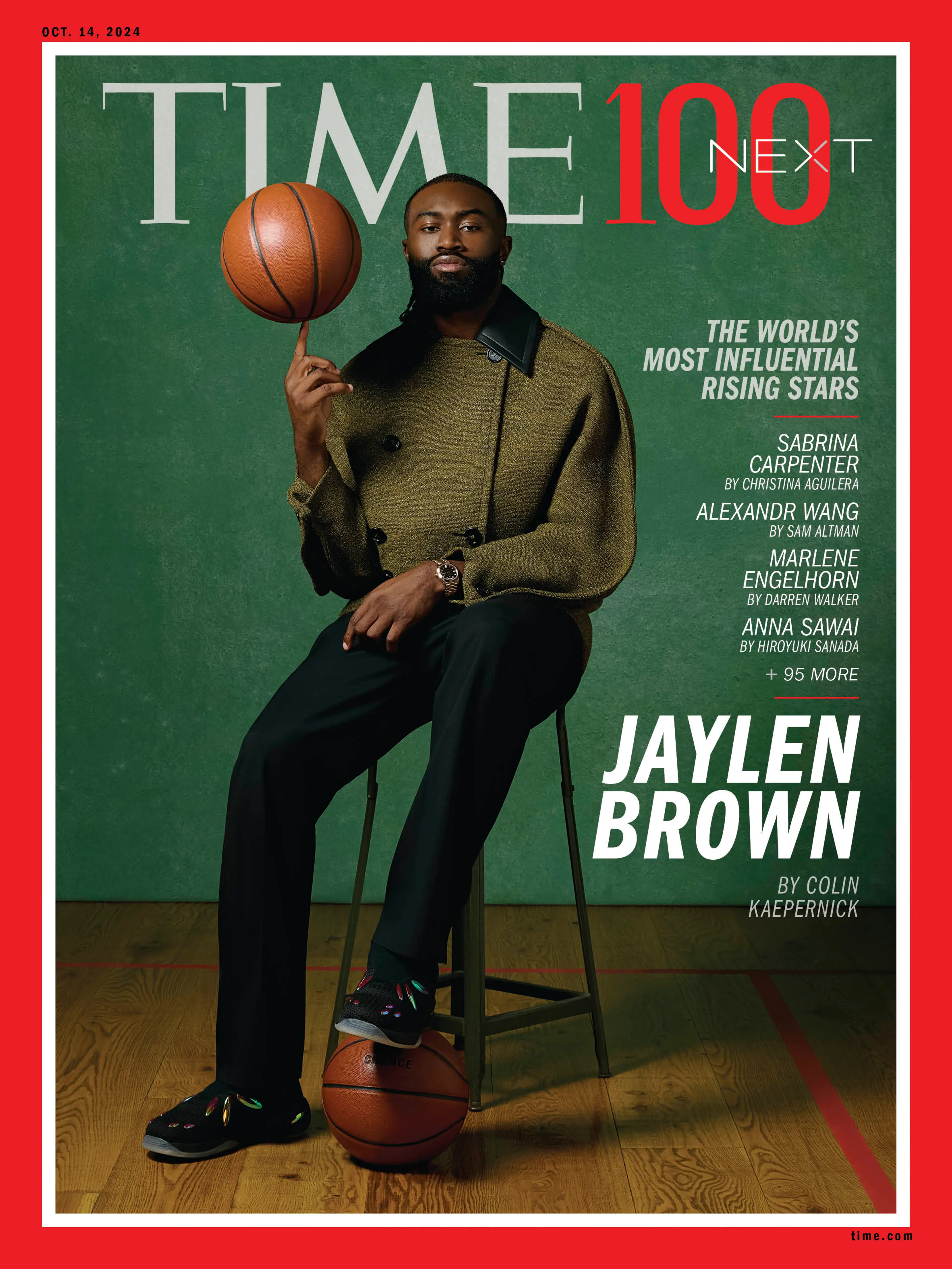 Jaylen Brown Time 100 Next cover