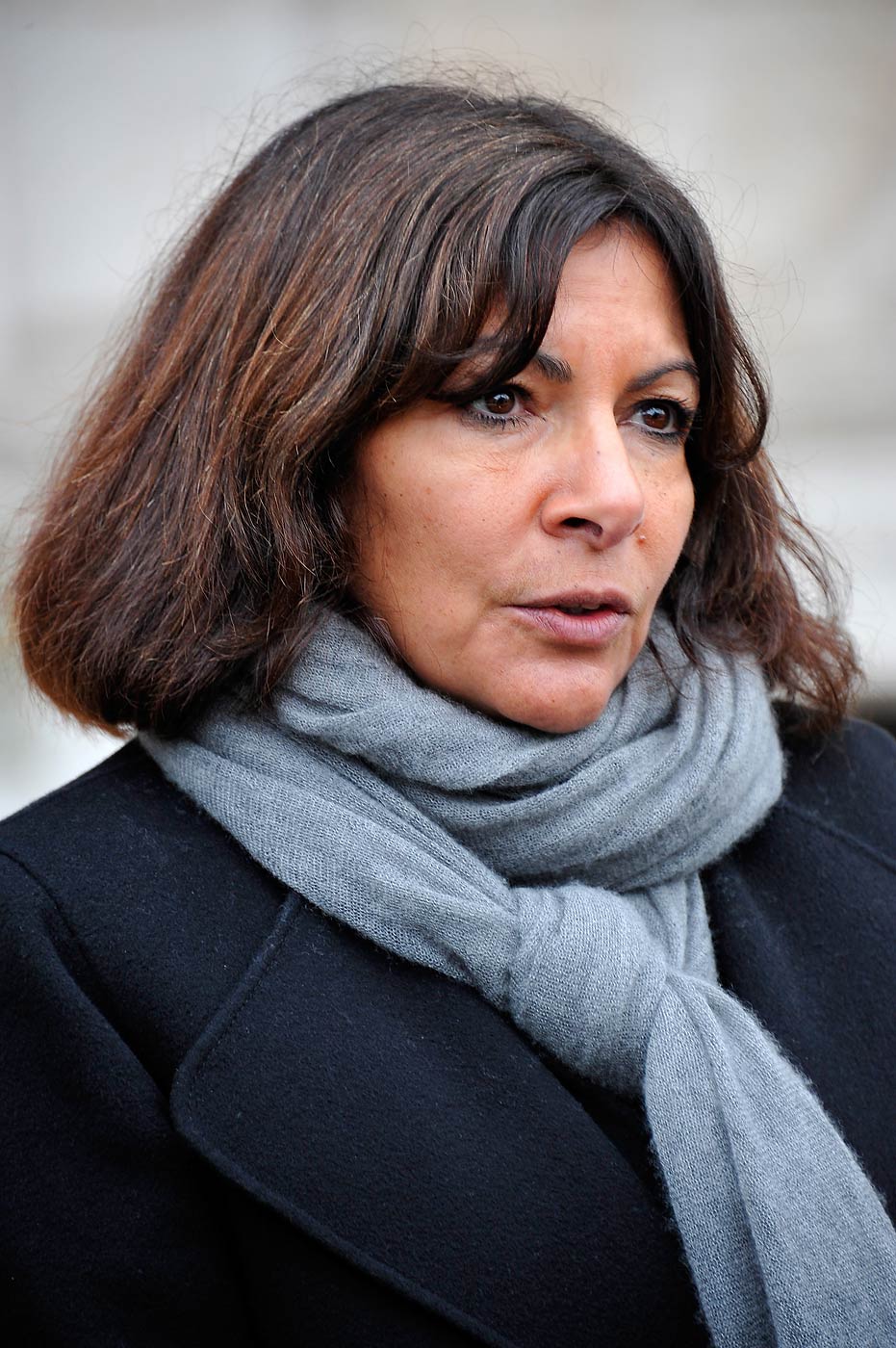 Tribute To Charlie Hebdo At Hotel De Ville In Paris