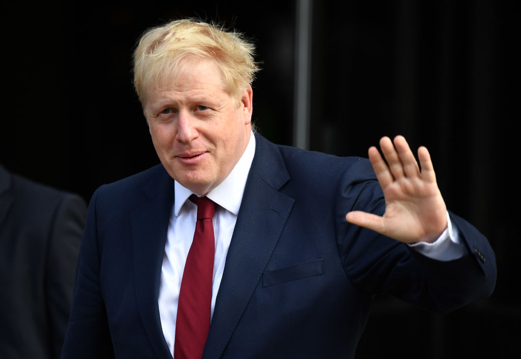 Boris Johnson at The 2019 Conservative Party Conference - Day 2