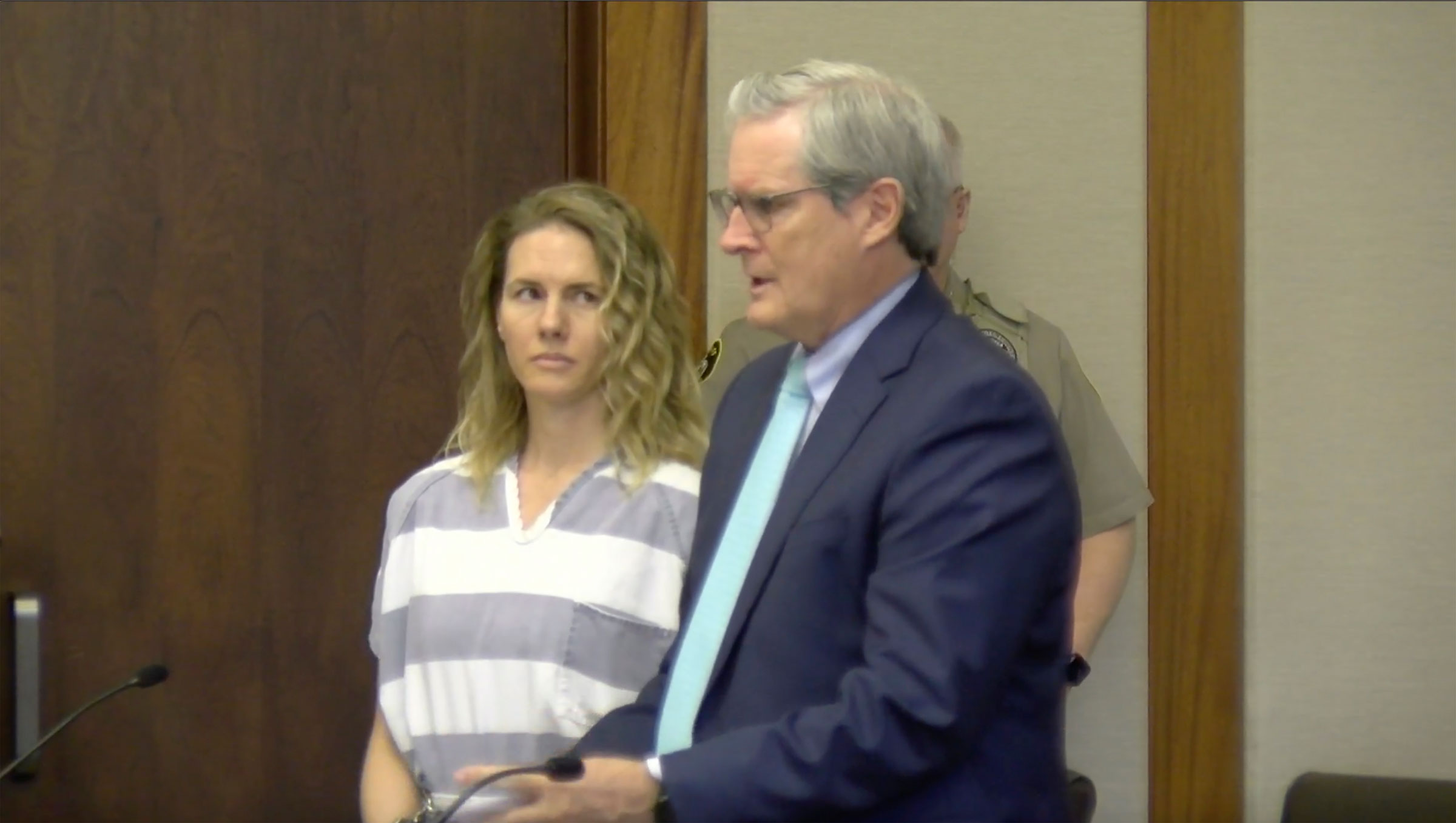 This image from video shows Ruby Franke during a hearing in St. George, Utah, on Dec. 18, 2023.