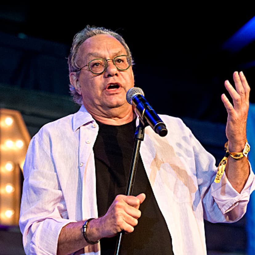 Comedian Lewis Black performs during the 2015 KAABOO Del Mar at the Del Mar Fairgrounds in Del Mar, Calif., on September 18, 2015.