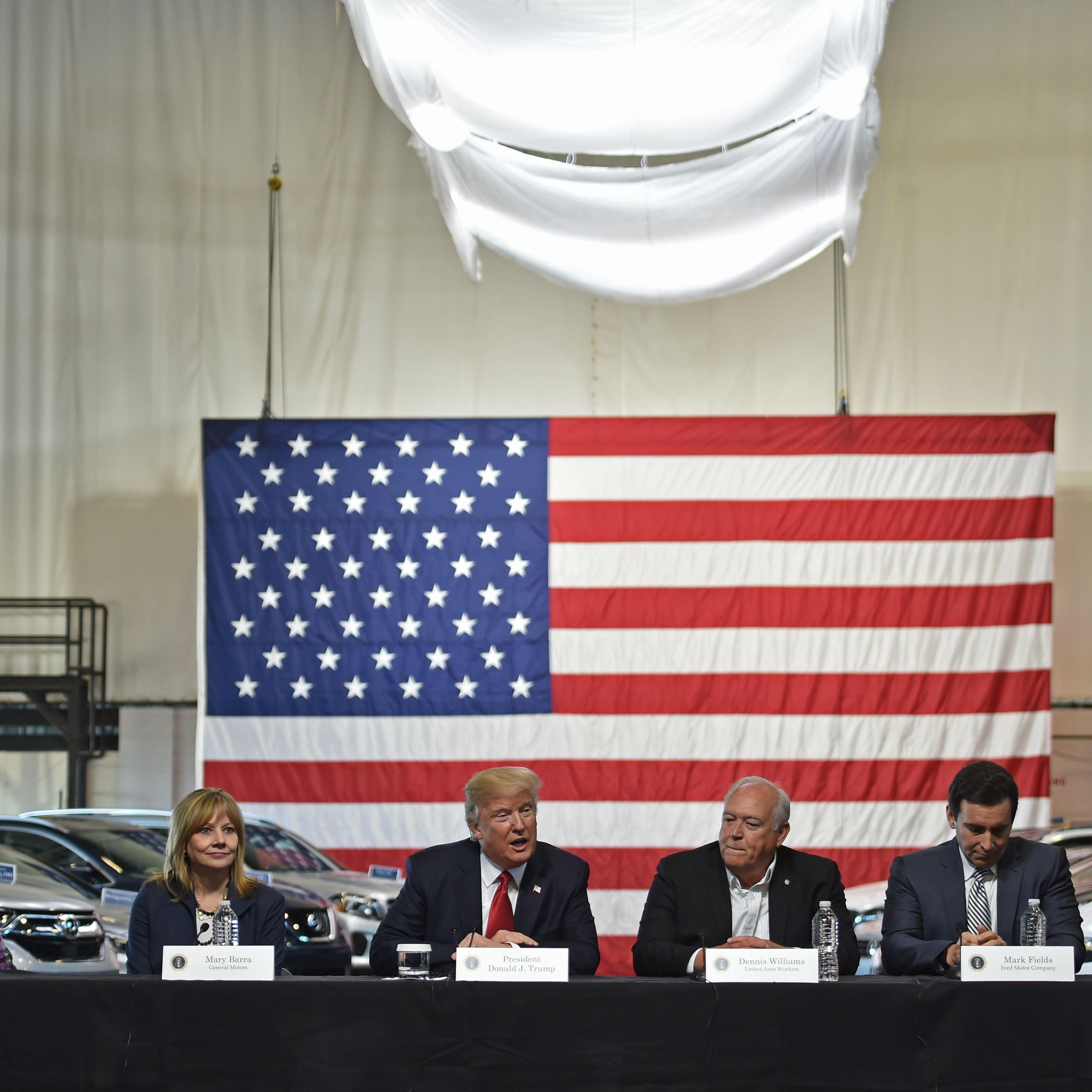 donald trump automakers scott pruitt epa