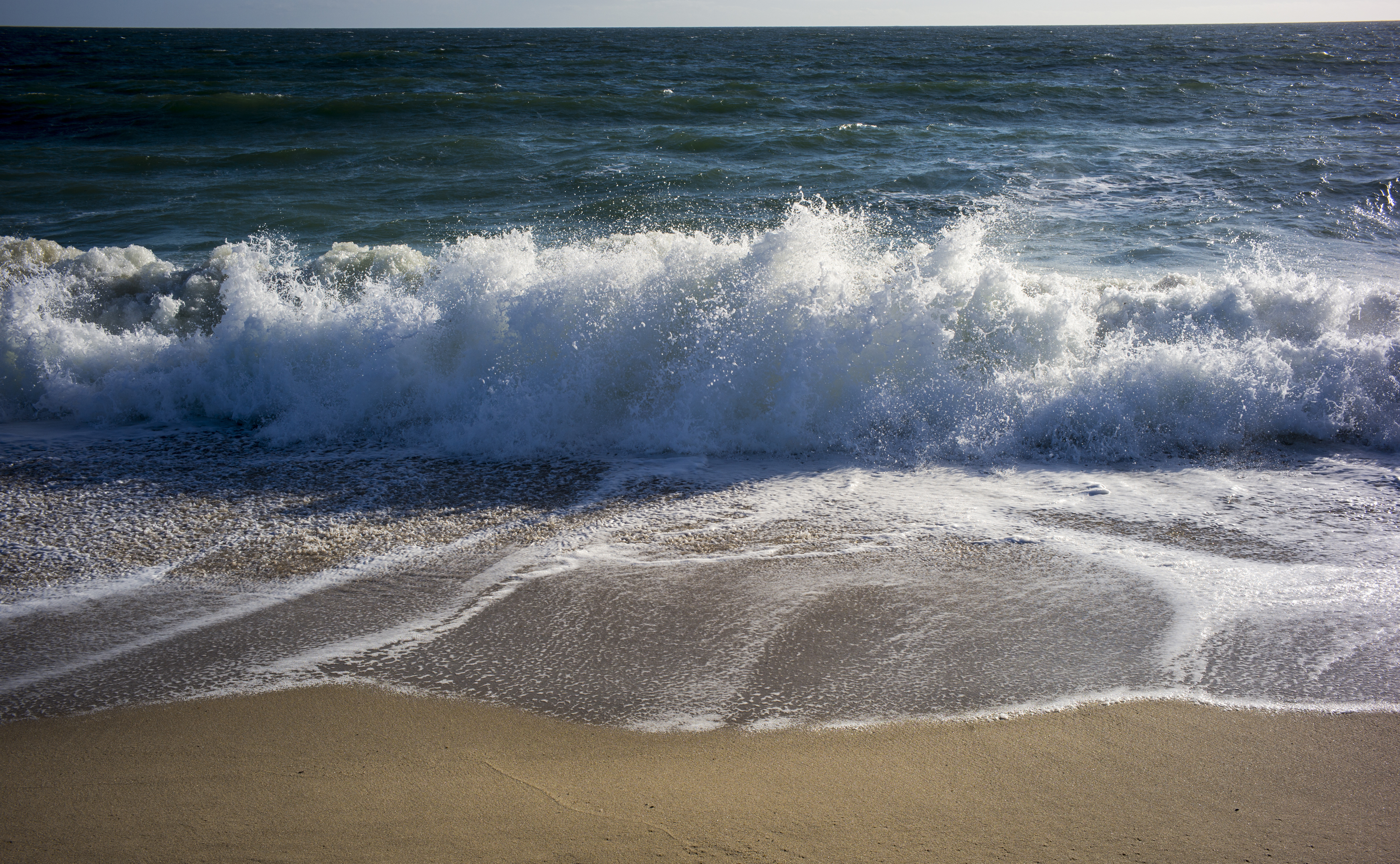 Coastal Erosion Of Beaches At Wauwinet Beach On Nantucket Island