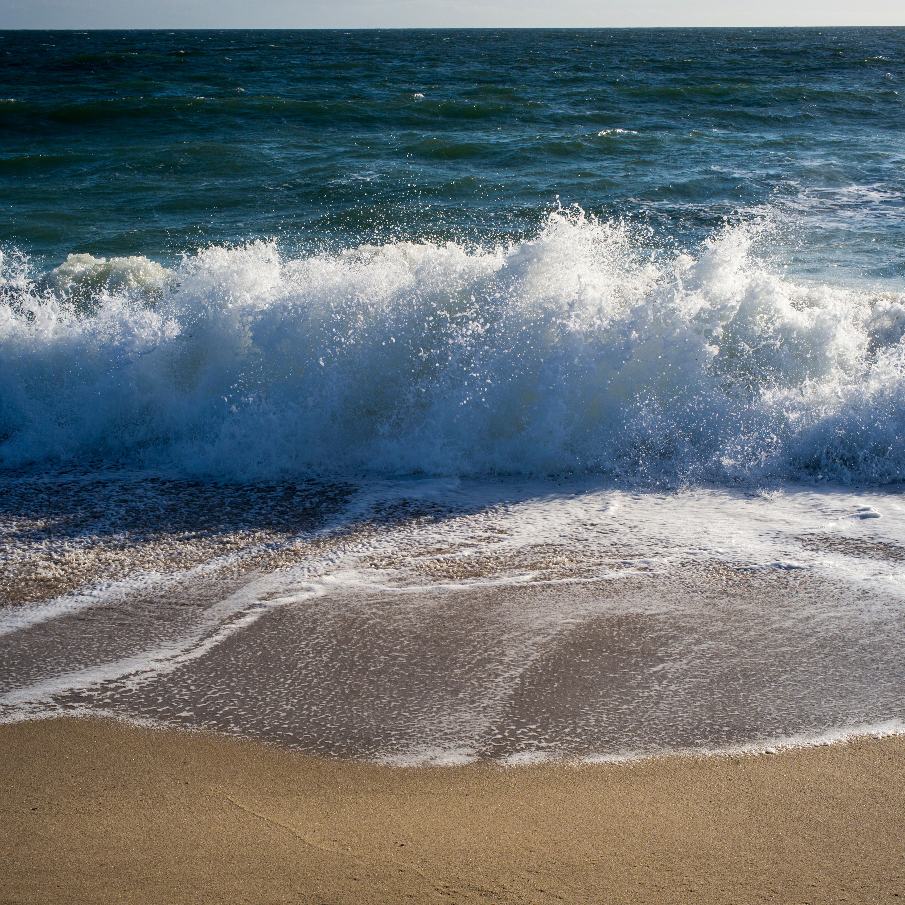 Coastal Erosion Of Beaches At Wauwinet Beach On Nantucket Island