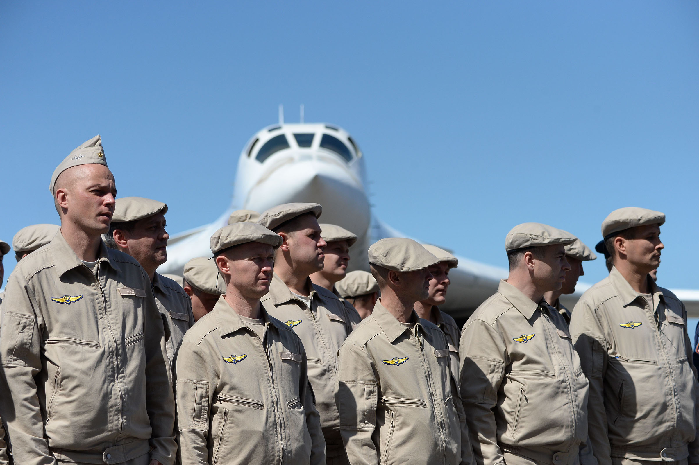 The Russian air force took part in joint exercises with Venezuelan troops near Caracas in December