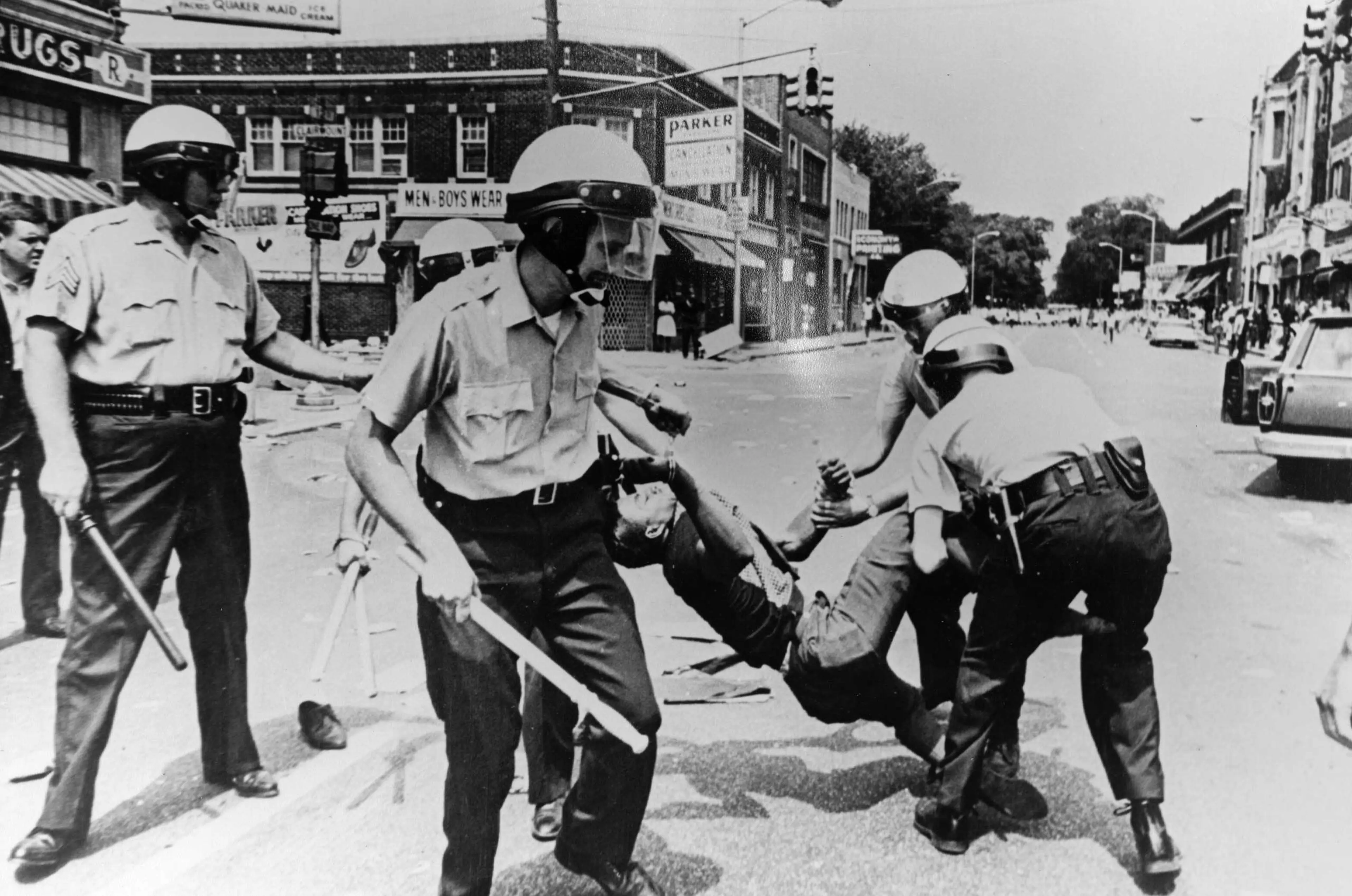 Baltimore Arrest During Riot