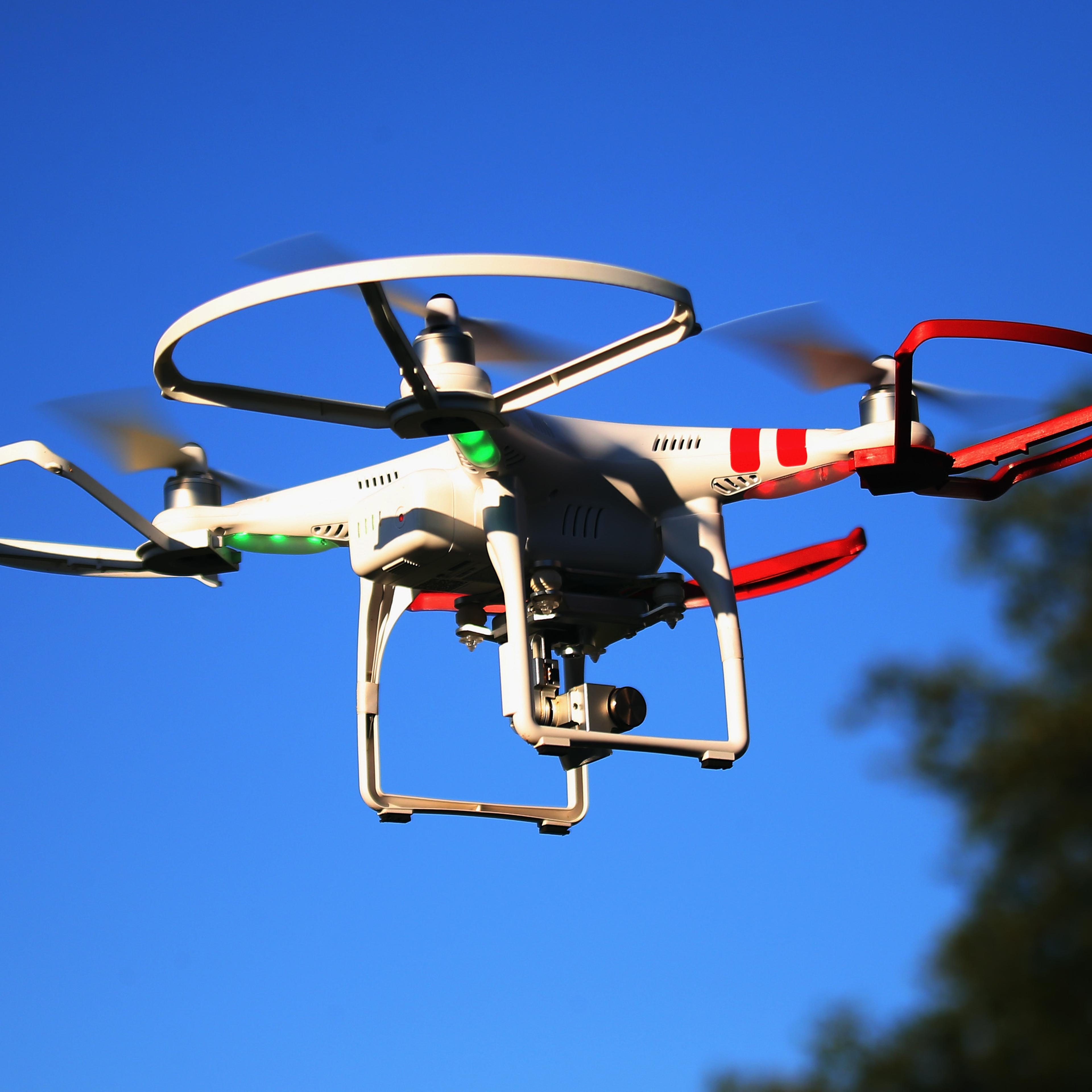 Drone in Flight