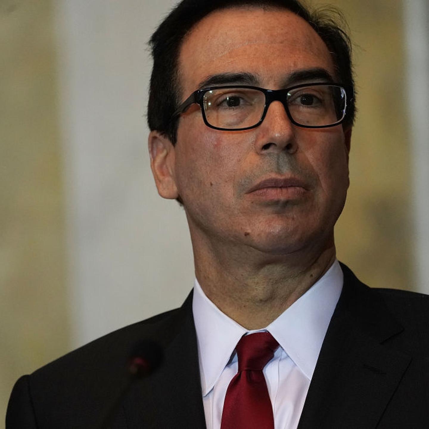 Treasury Secretary Steven Mnuchin Speaks At Meeting Of The Financial Stability Oversight Council