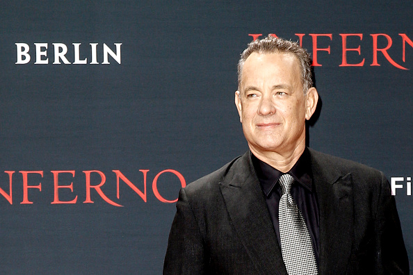 US actor Tom Hanks attends the German premiere of the film 'INFERNO' at Sony Centre on October 10, 2016 in Berlin, Germany.