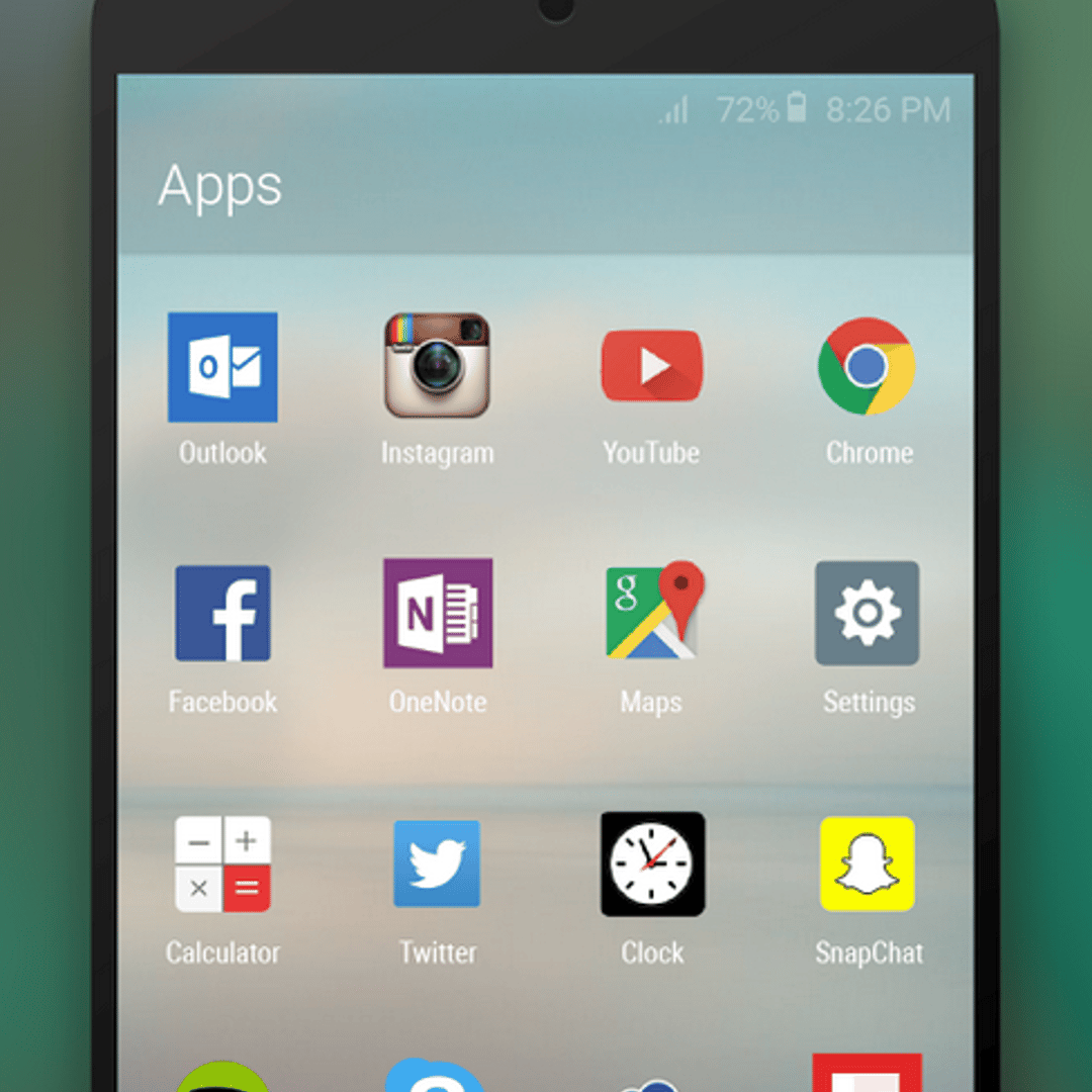 Arrow for Android organizes apps by how frequently they're used.