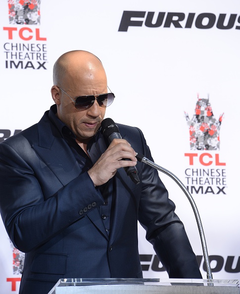 US-VIN DIESEL-HAND AND FOOTPRINT CEREMONY