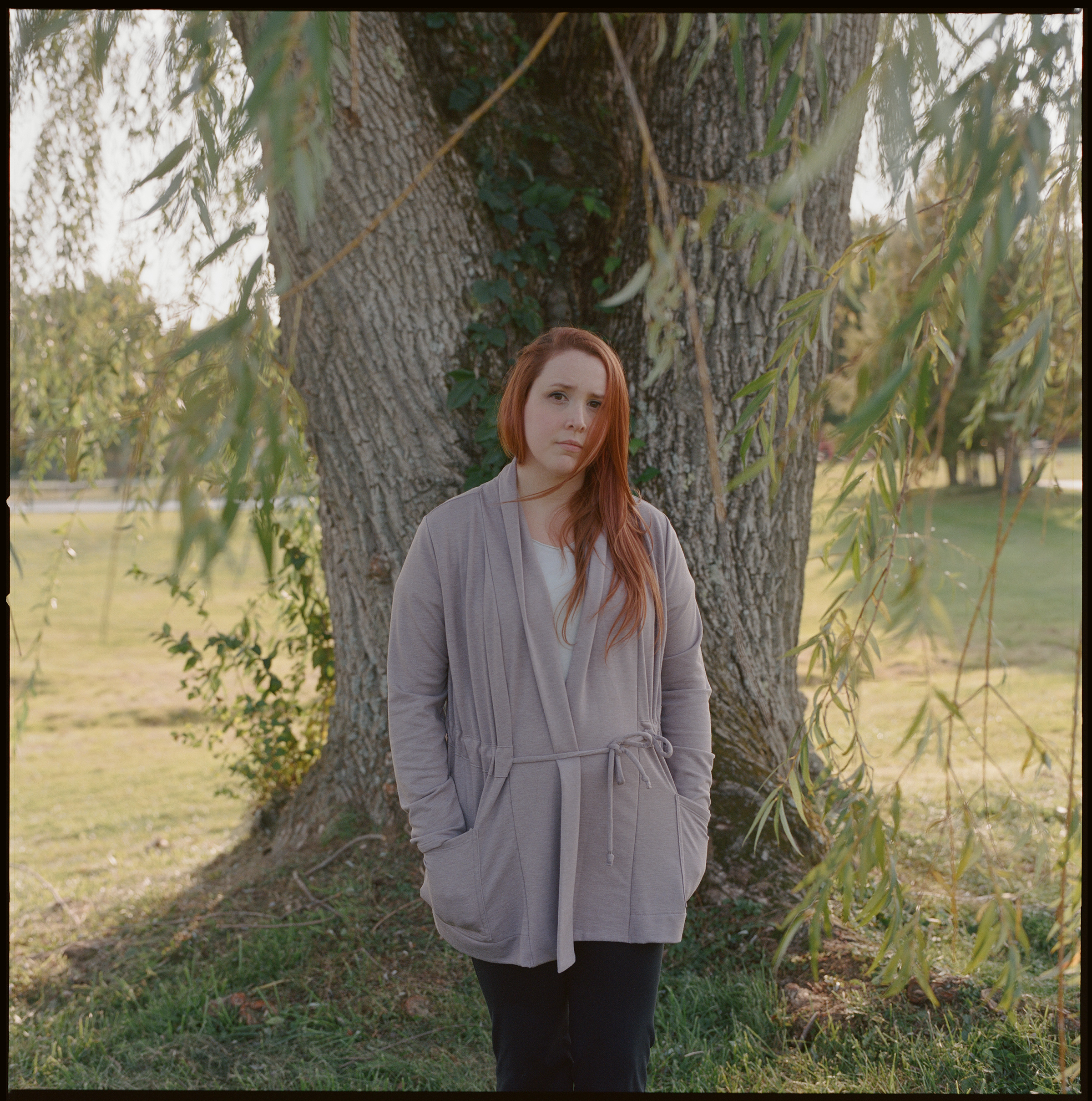 Dylan Farrow at a park in Bridgewater, Conn., on Sept. 21 