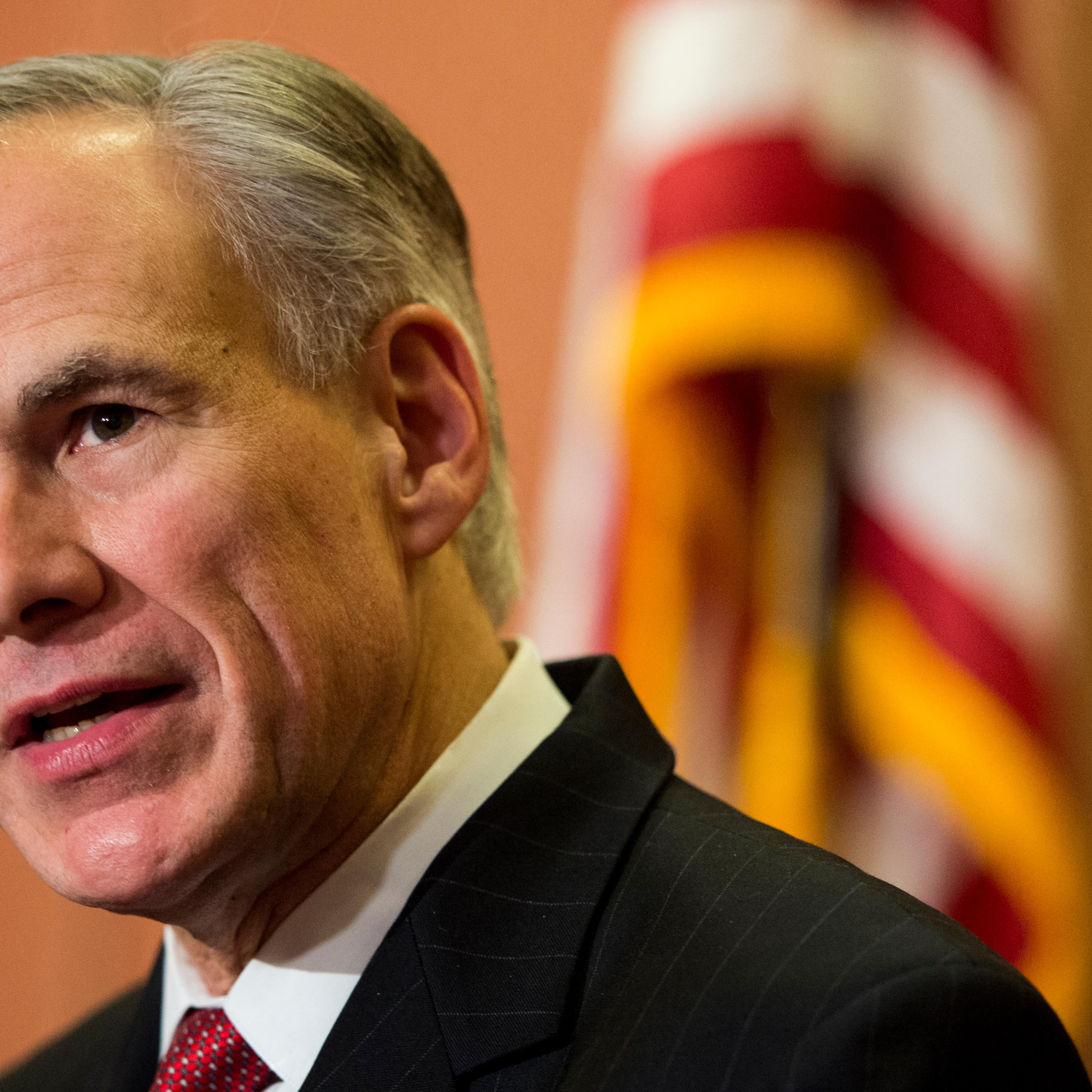 Gov. Greg Abbott in Washington, D.C., on Dec. 8, 2015.