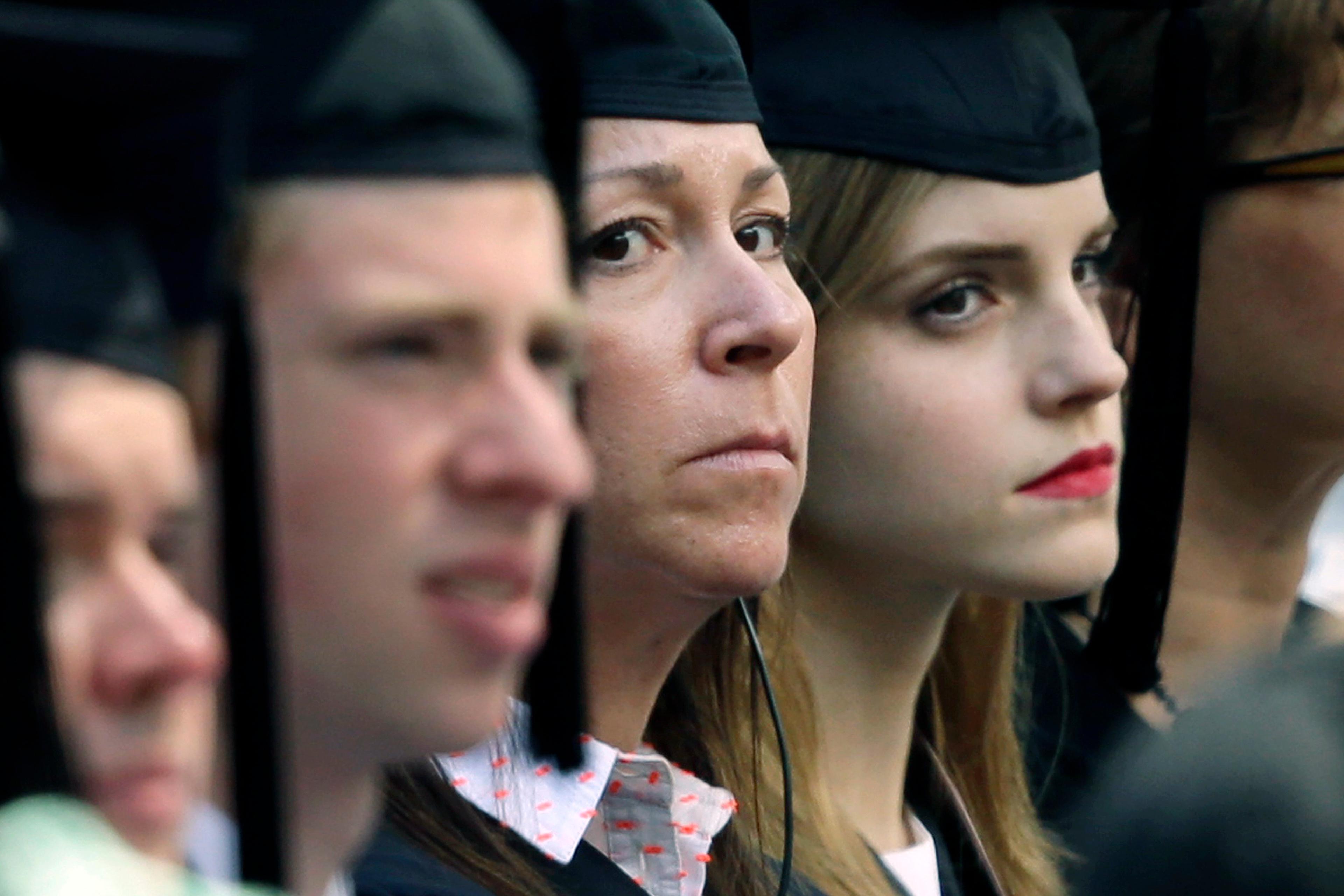 emma watson graduation dress Emma Watson Becomes an Official Brown University Graduate