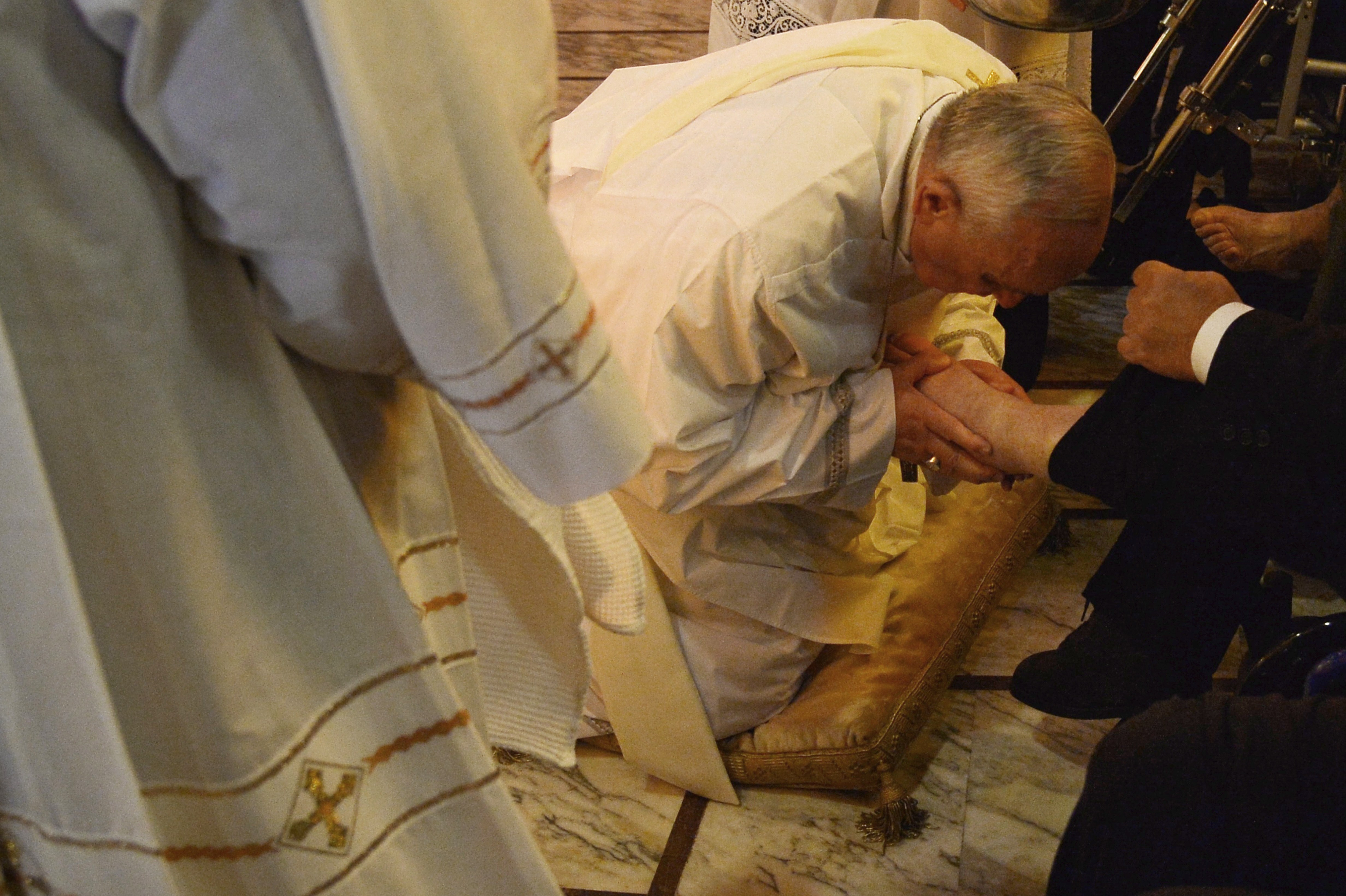 ITALY-VATICAN-POPE-MAUNDY--THURSDAY