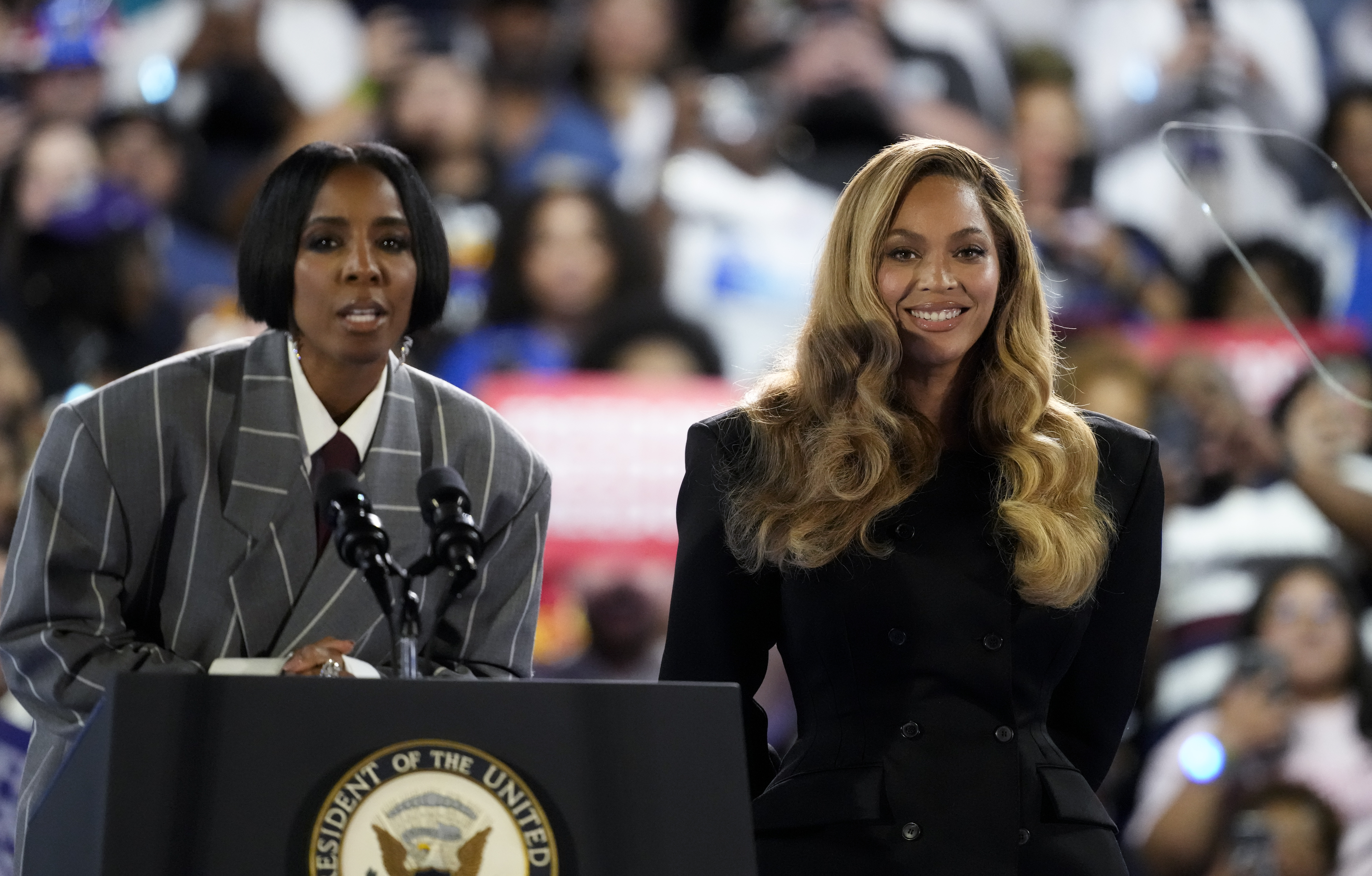 All the Celebrities Hitting the Trail for Harris and Trump