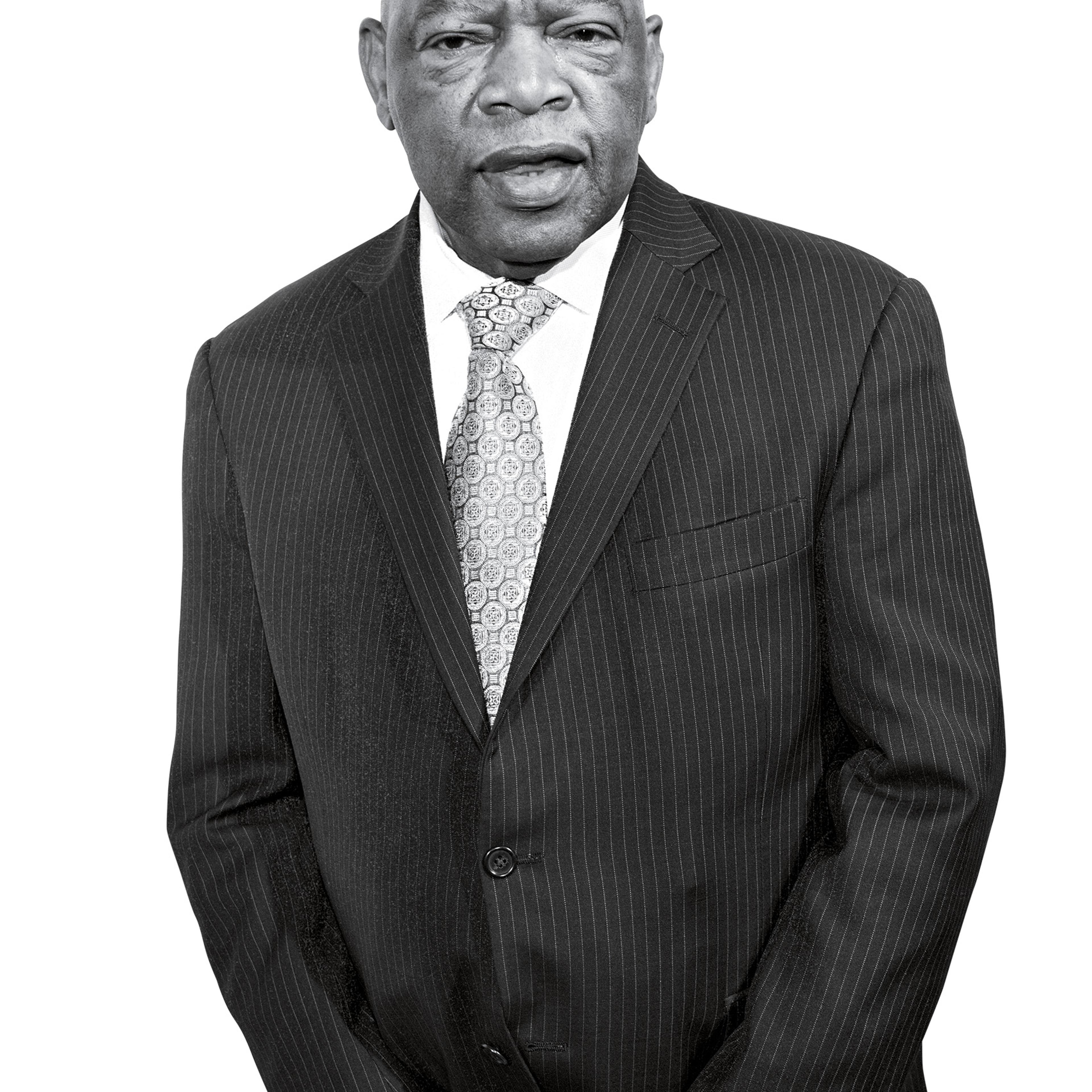‘I think history is saying to us today, not just in America but around the world, Which side are we on? Are we going to be on the right side or the wrong side?’