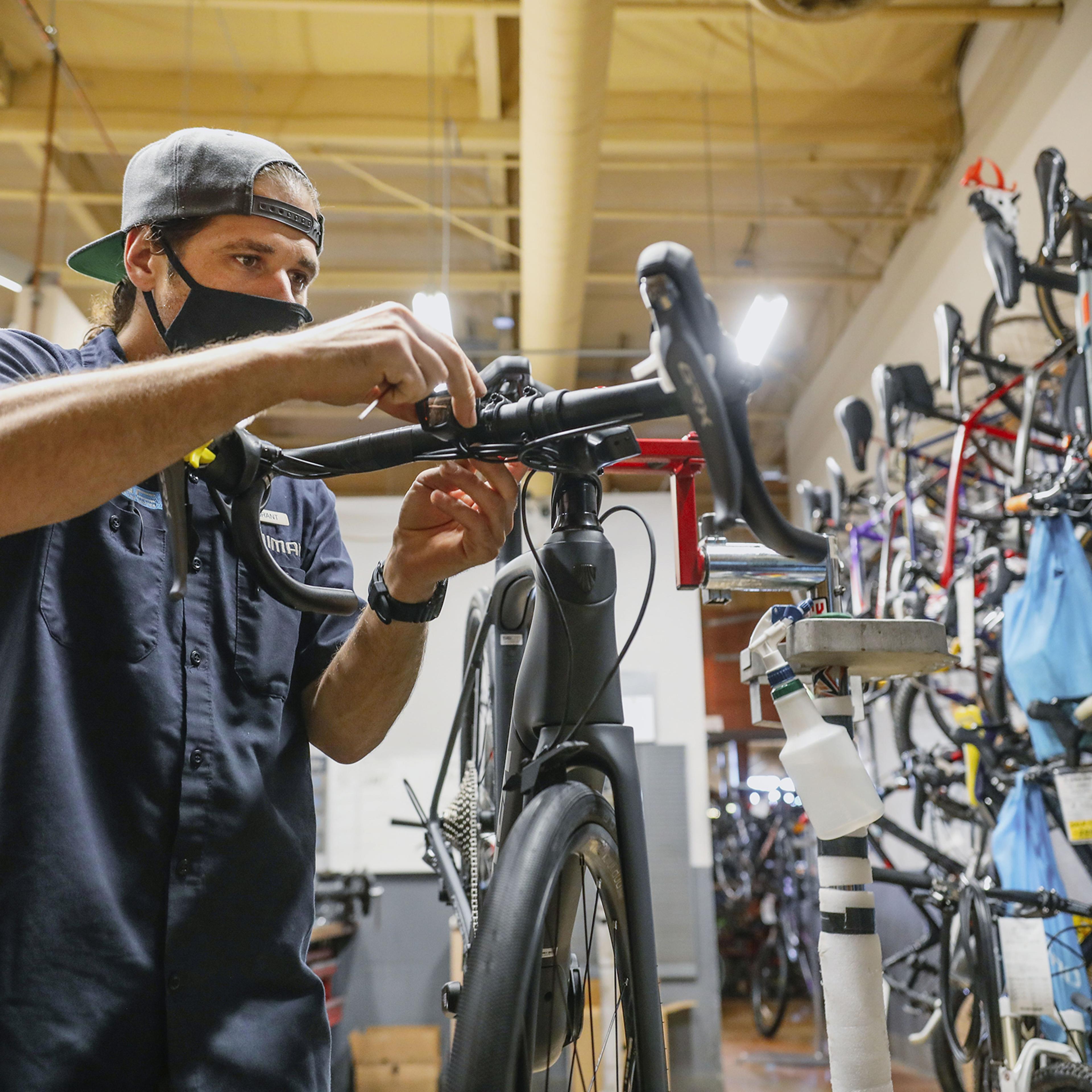 Bicycle Sales Surge With Americans Eager To Get Moving Again