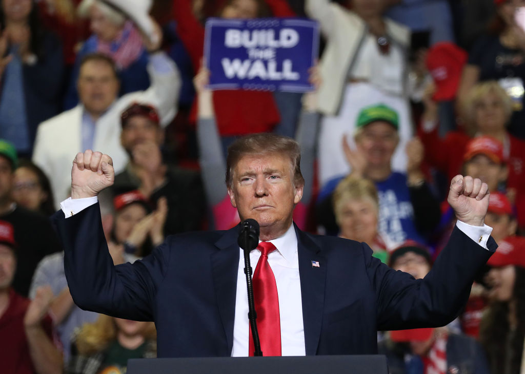 Donald Trump Holds MAGA Rally In El Paso To Discuss Border Security