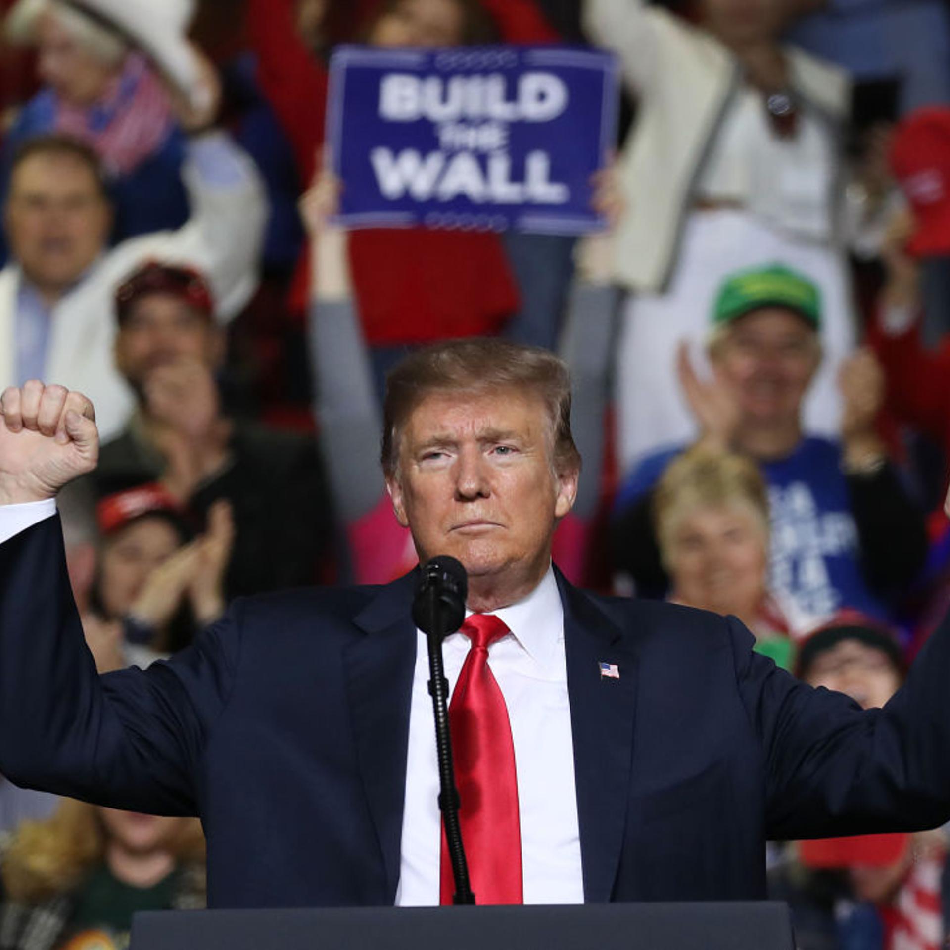 Donald Trump Holds MAGA Rally In El Paso To Discuss Border Security