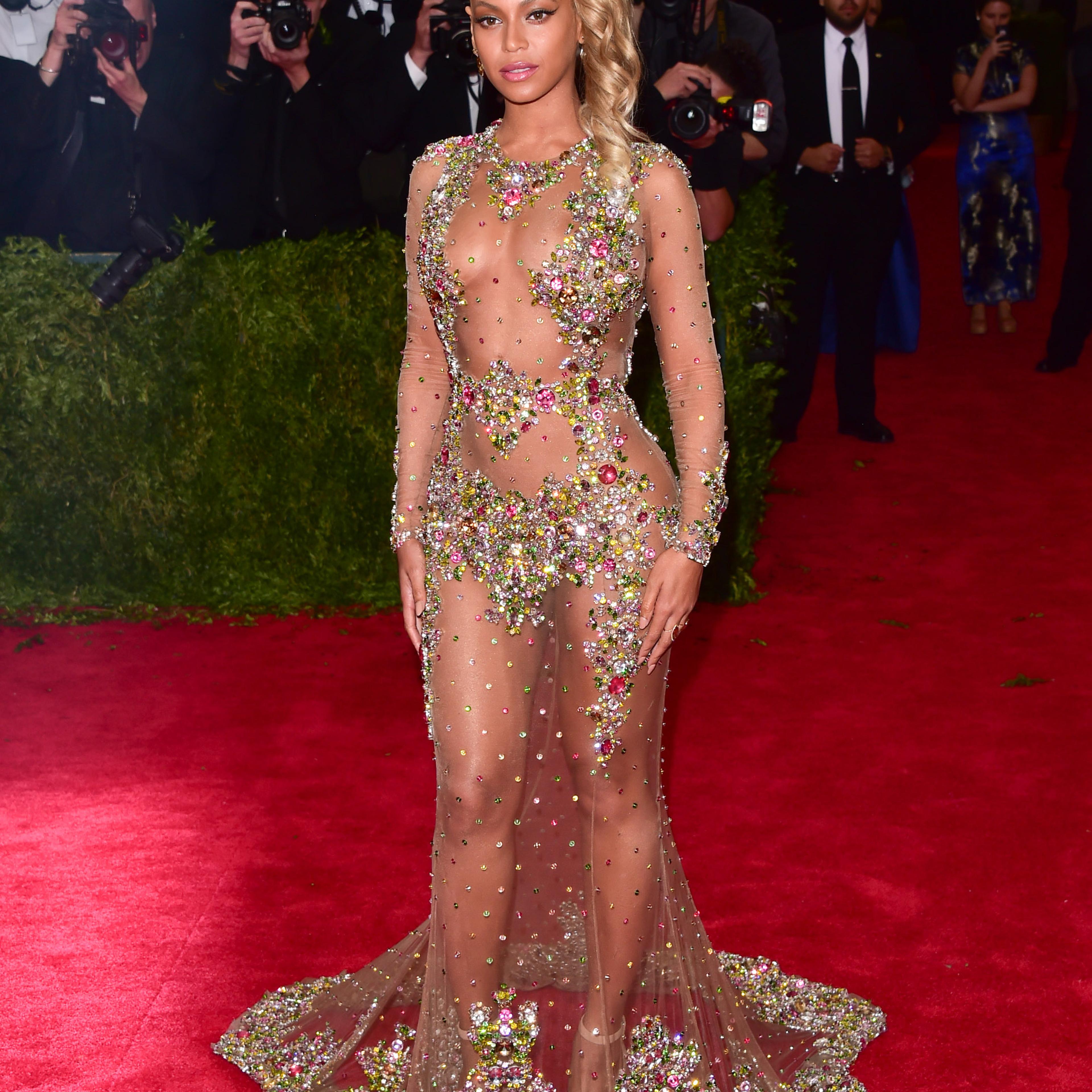 Beyonce attends the 'China: Through The Looking Glass' Costume Institute Benefit Gala at Metropolitan Museum of Art on May 4, 2015 in New York City.