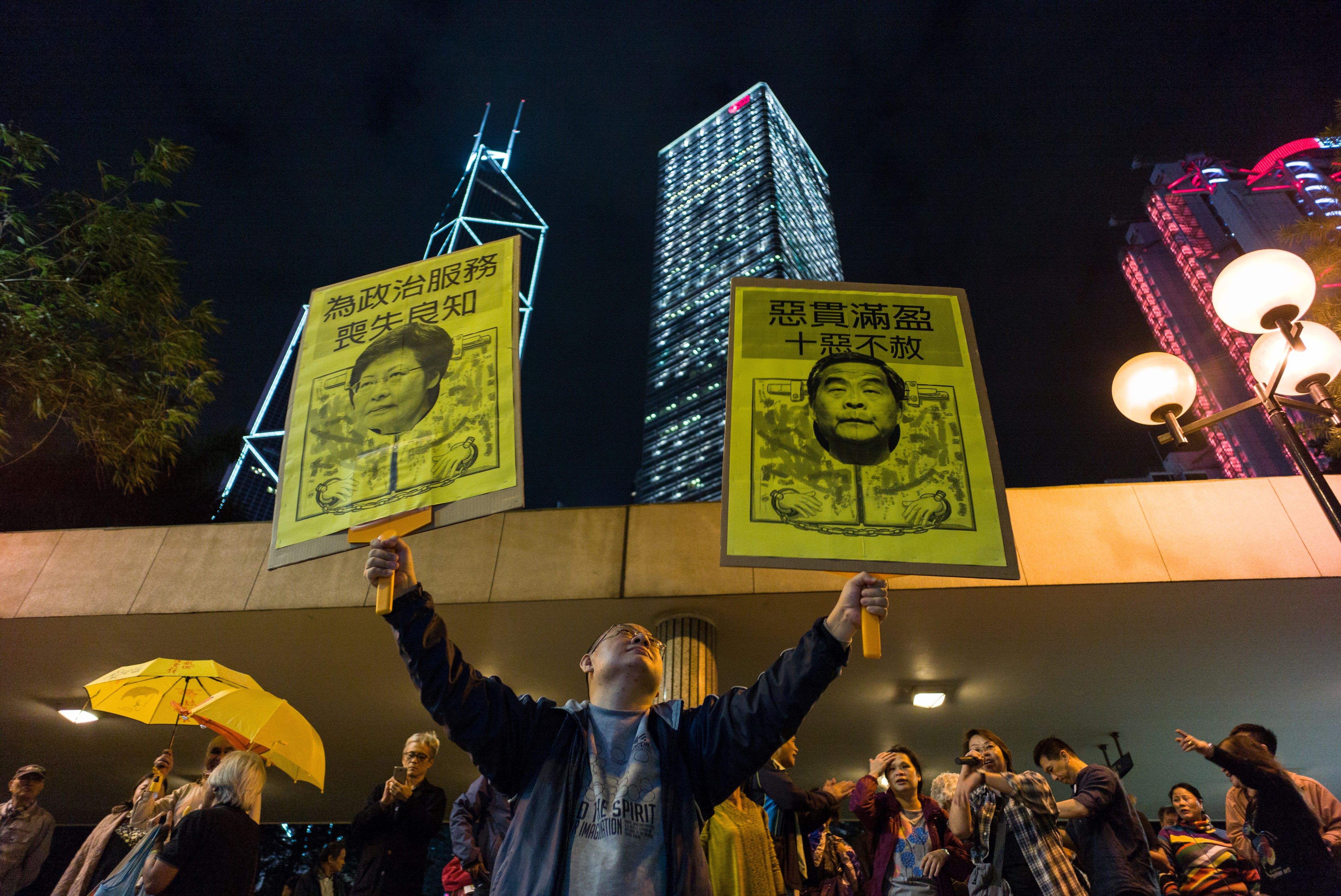 HONG KONG-CHINA-POLITICS-DEMOCRACY-ELECTIONS