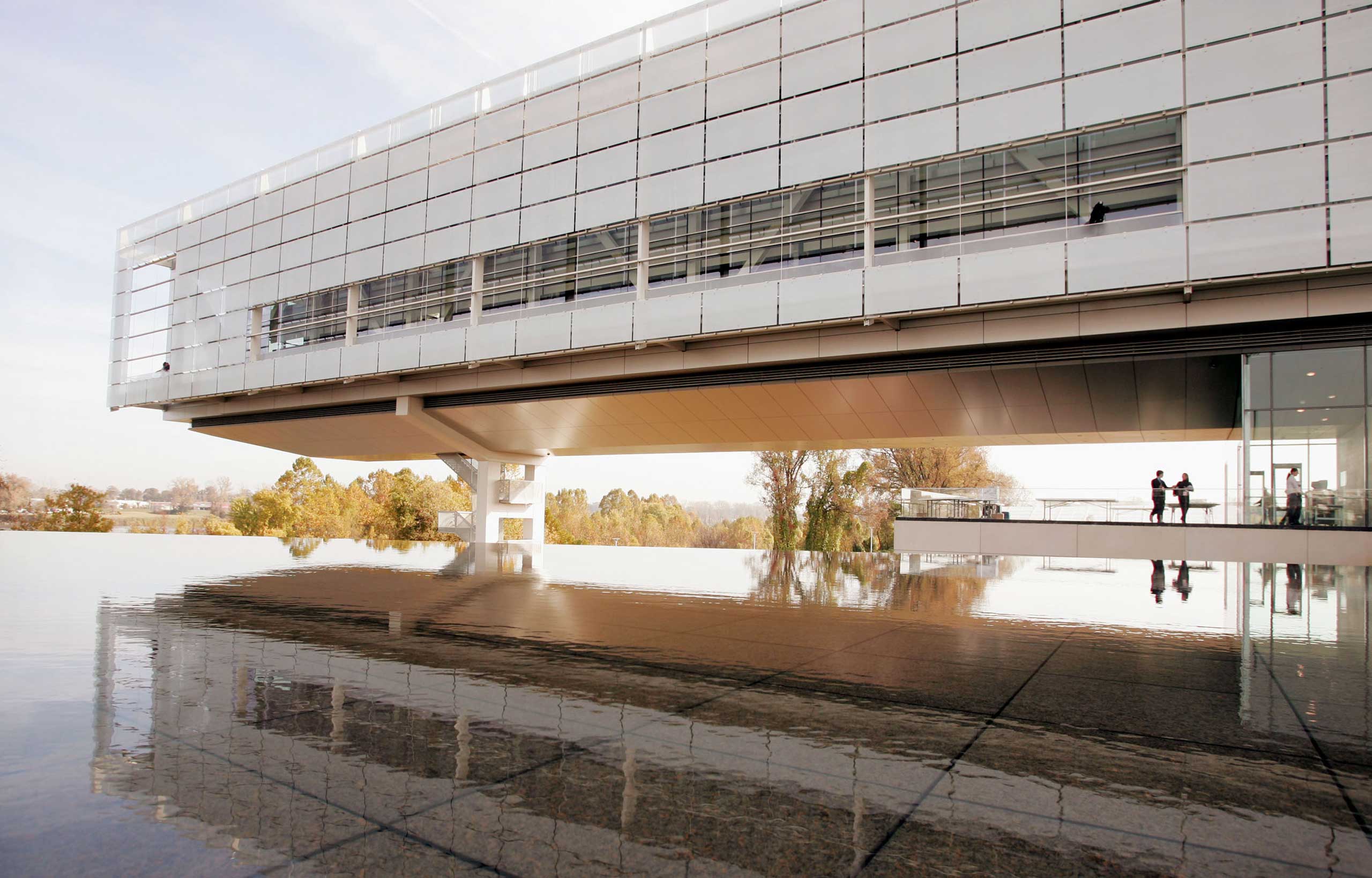 William J. Clinton Presidential Library in Little Rock, Arkansas.