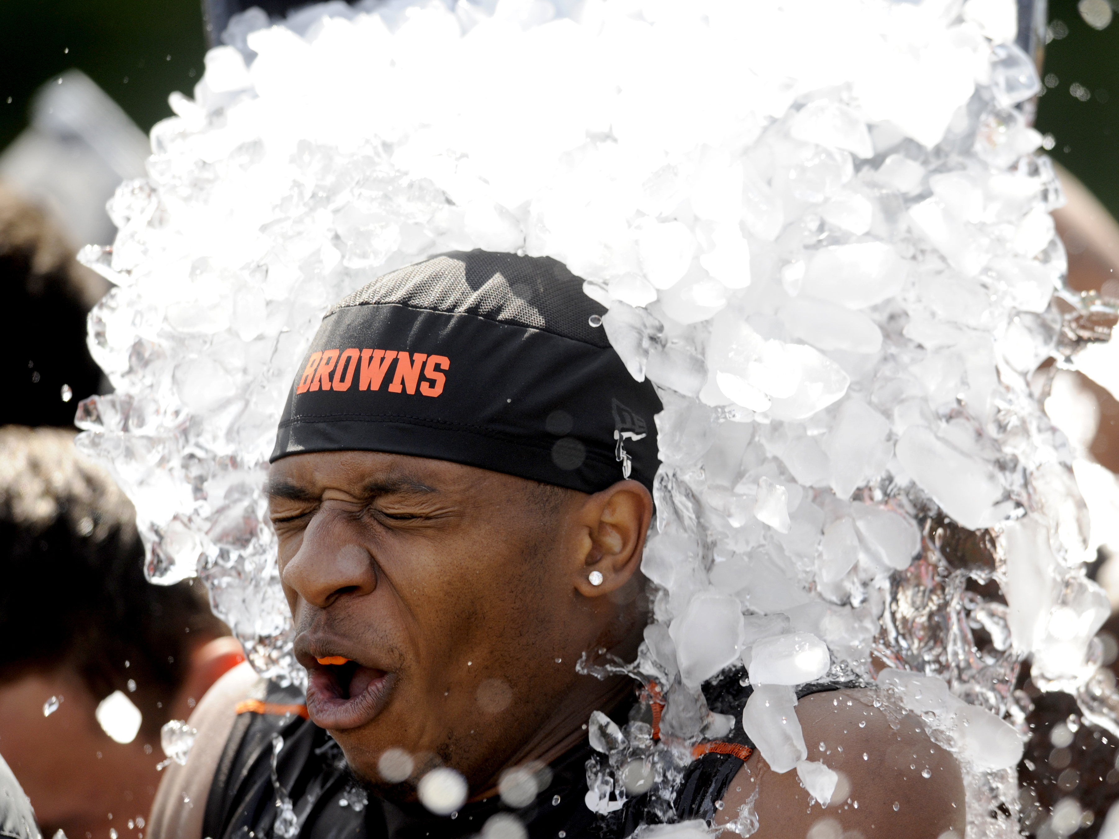 2014 Cleveland Browns Training Camp Practice