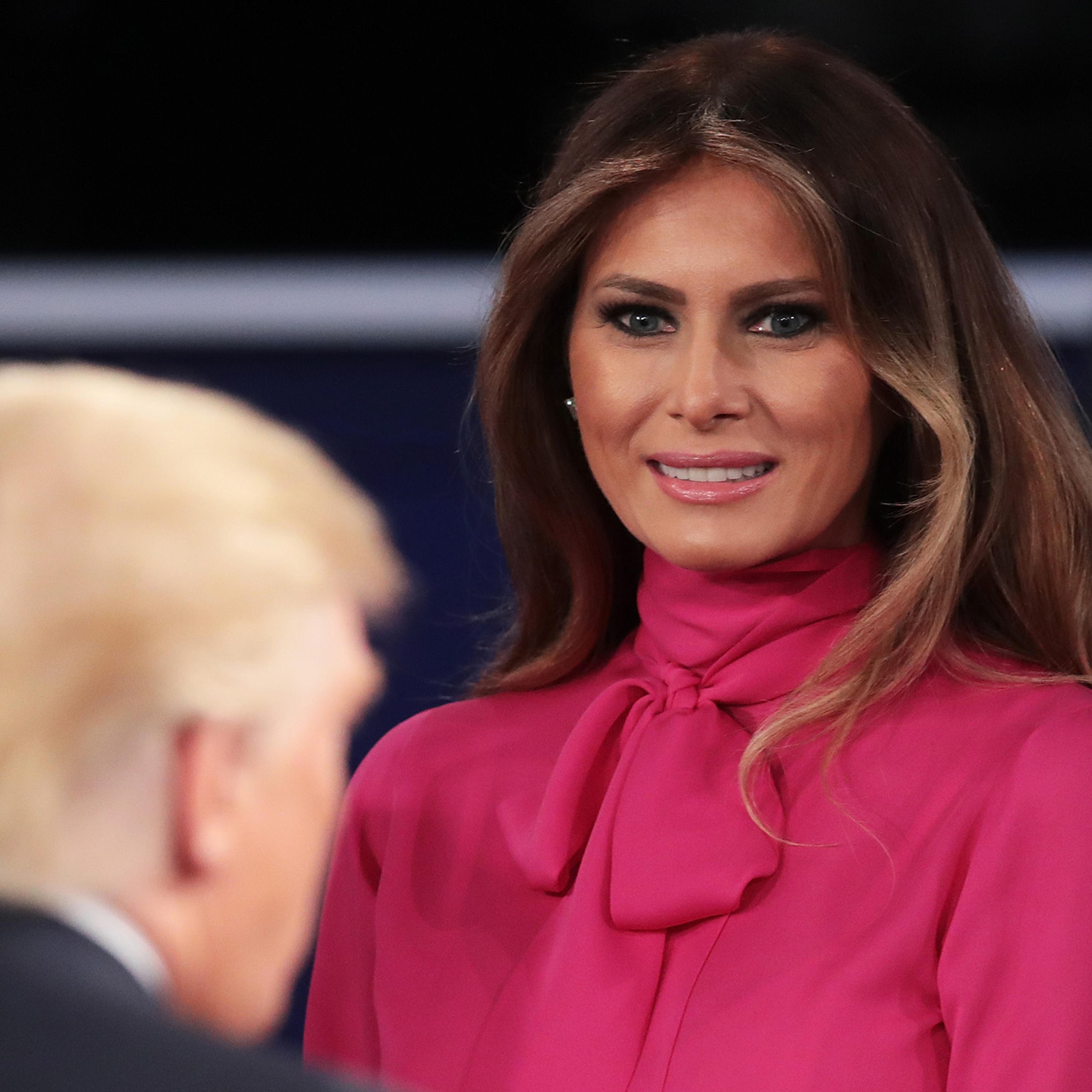 Candidates Hillary Clinton And Donald Trump Hold Second Presidential Debate At Washington University