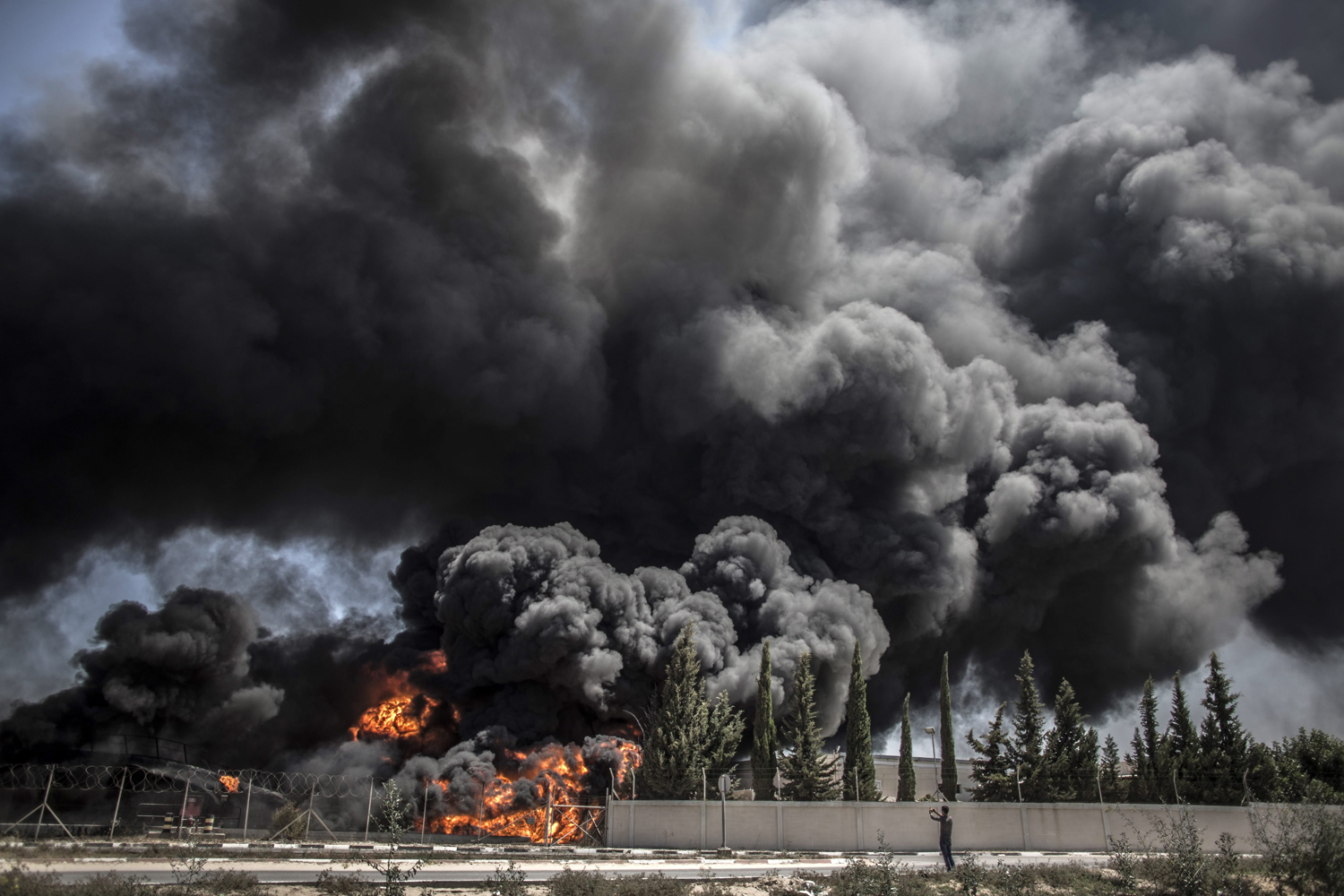 Israel renewed intense airstrikes on Gaza