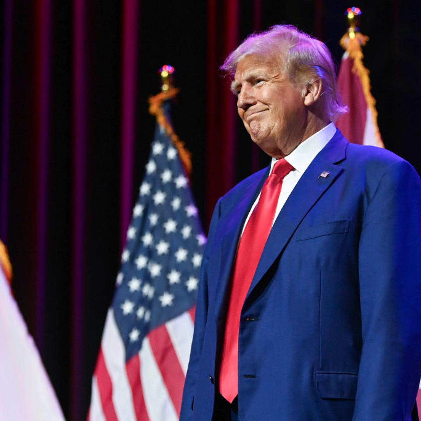 Former President Trump Addresses The Alabama GOP Summer Dinner
