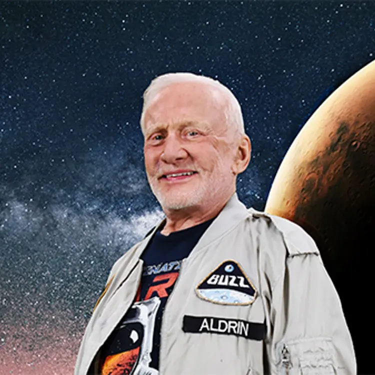 Buzz Aldrin: Cycling Pathways to Mars poster