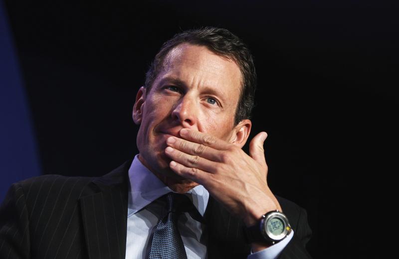 Lance Armstrong takes part in a special session regarding cancer in the developing world during the Clinton Global Initiative in New York