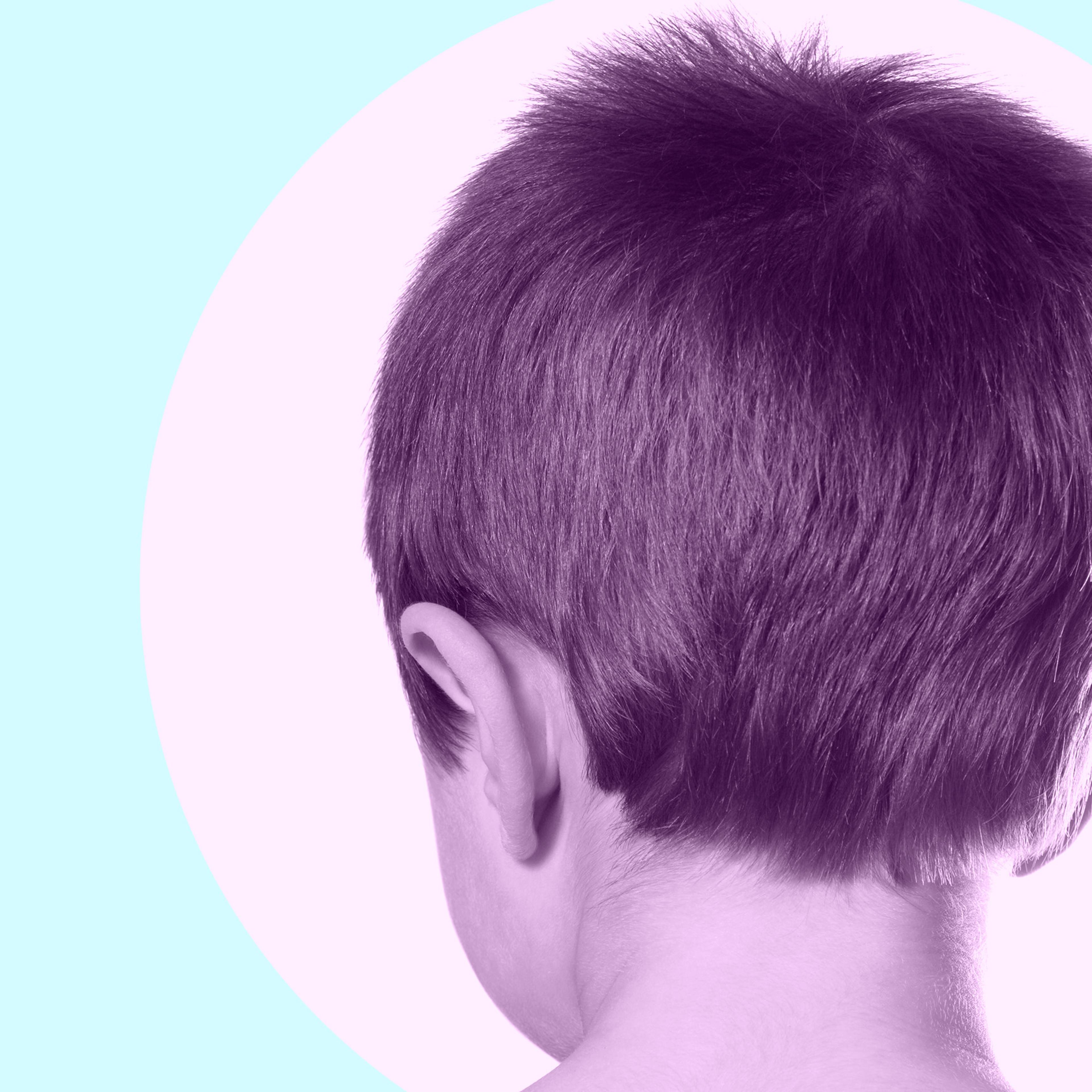 child listening