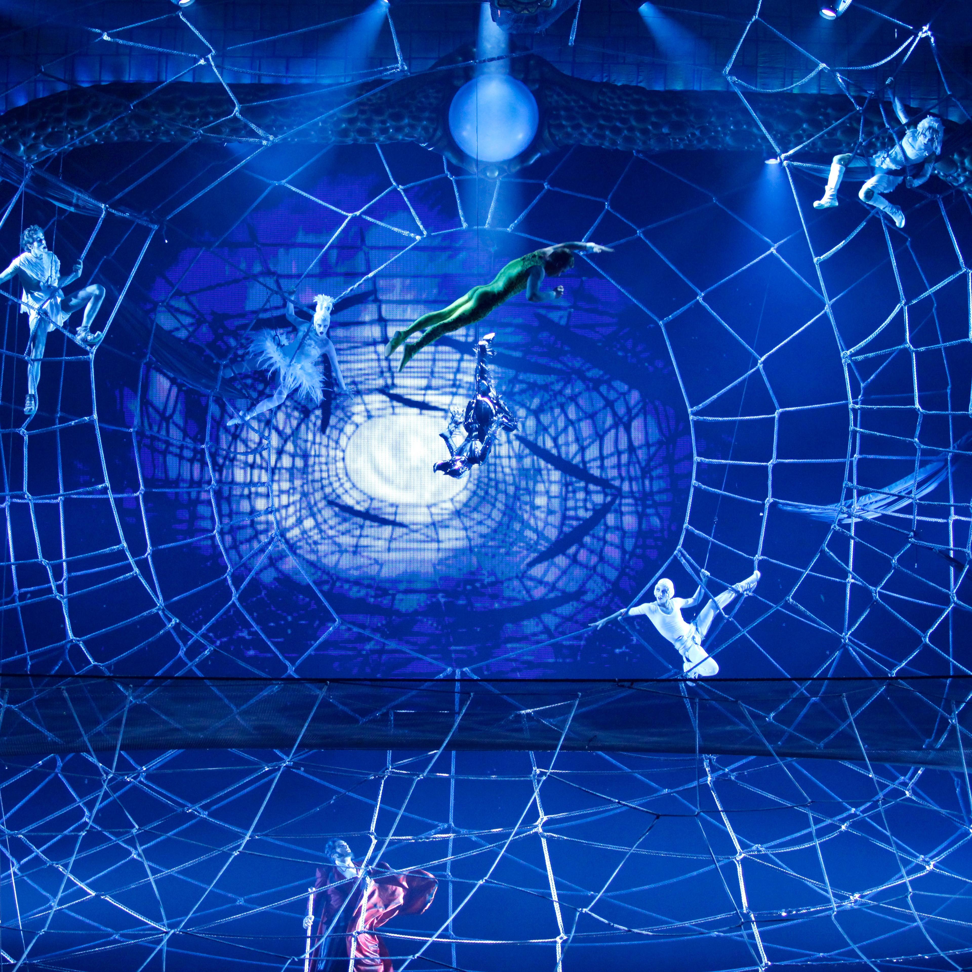 Cirque du Soleil performance at Radio City Music Hall in New York in 2011.
